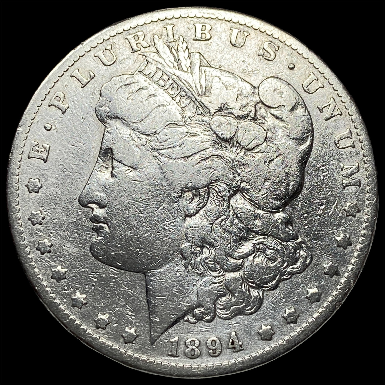 1894-O Silver Morgan Dollar LIGHTLY CIRCULATED: 1894-O Silver Morgan Dollar LIGHTLY CIRCULATED