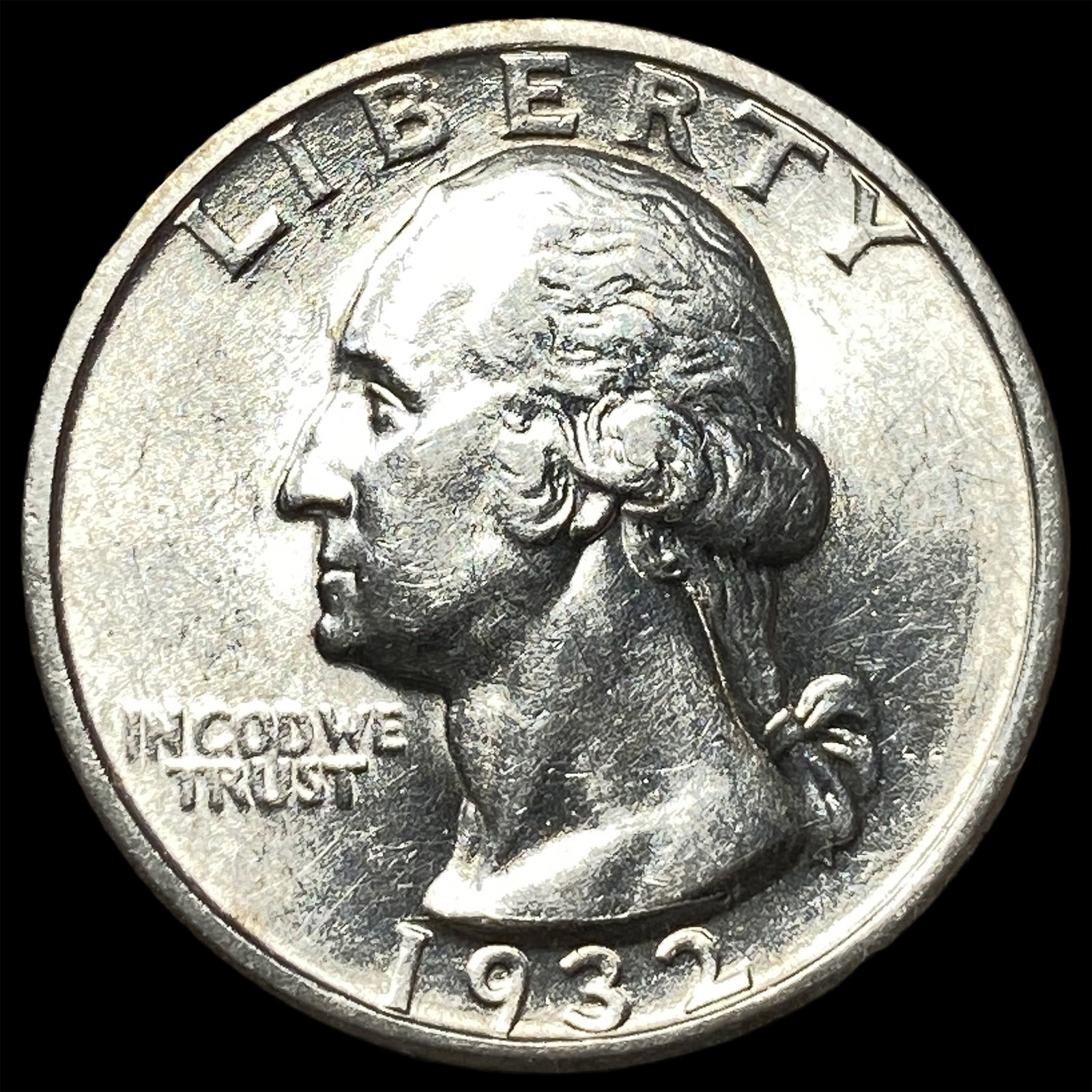 1932-S Silver Washington Quarter UNCIRCULATED (1 of 2)