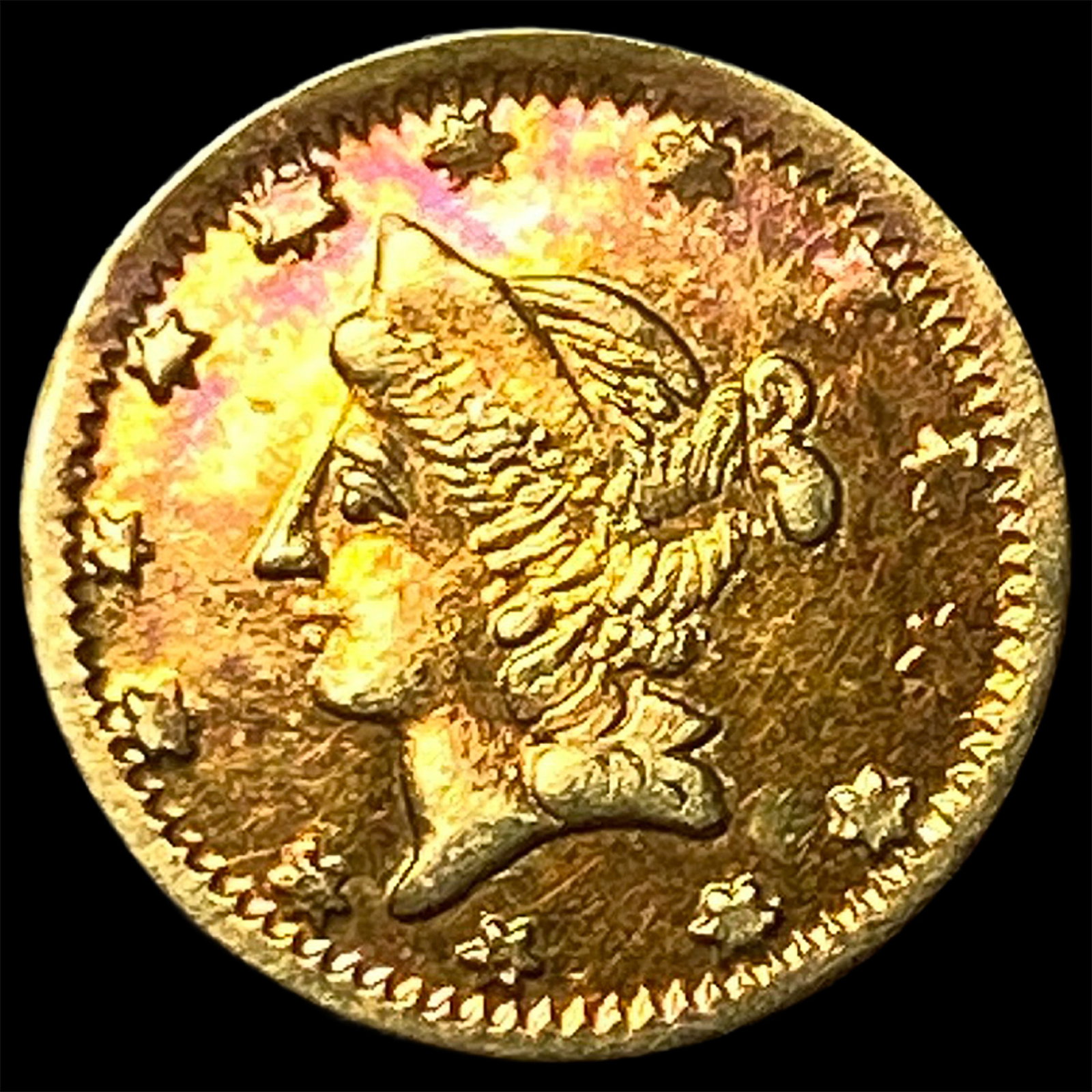 1864 California Gold Token Half Dollar UNCIRCULATED (1 of 2)