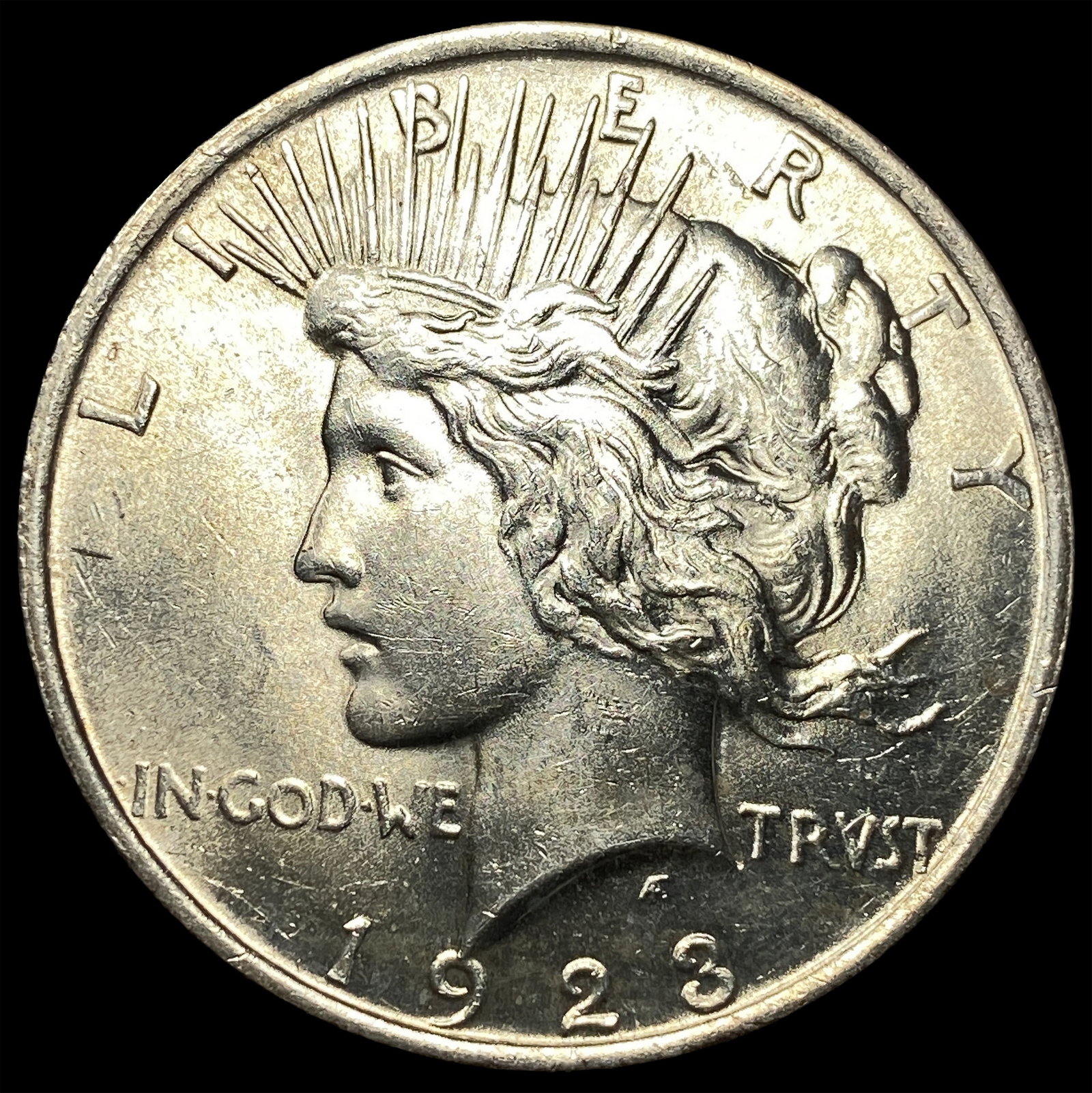 1923 Peace Silver Dollar CHOICE BU: 1923 Peace Silver Dollar CHOICE BU