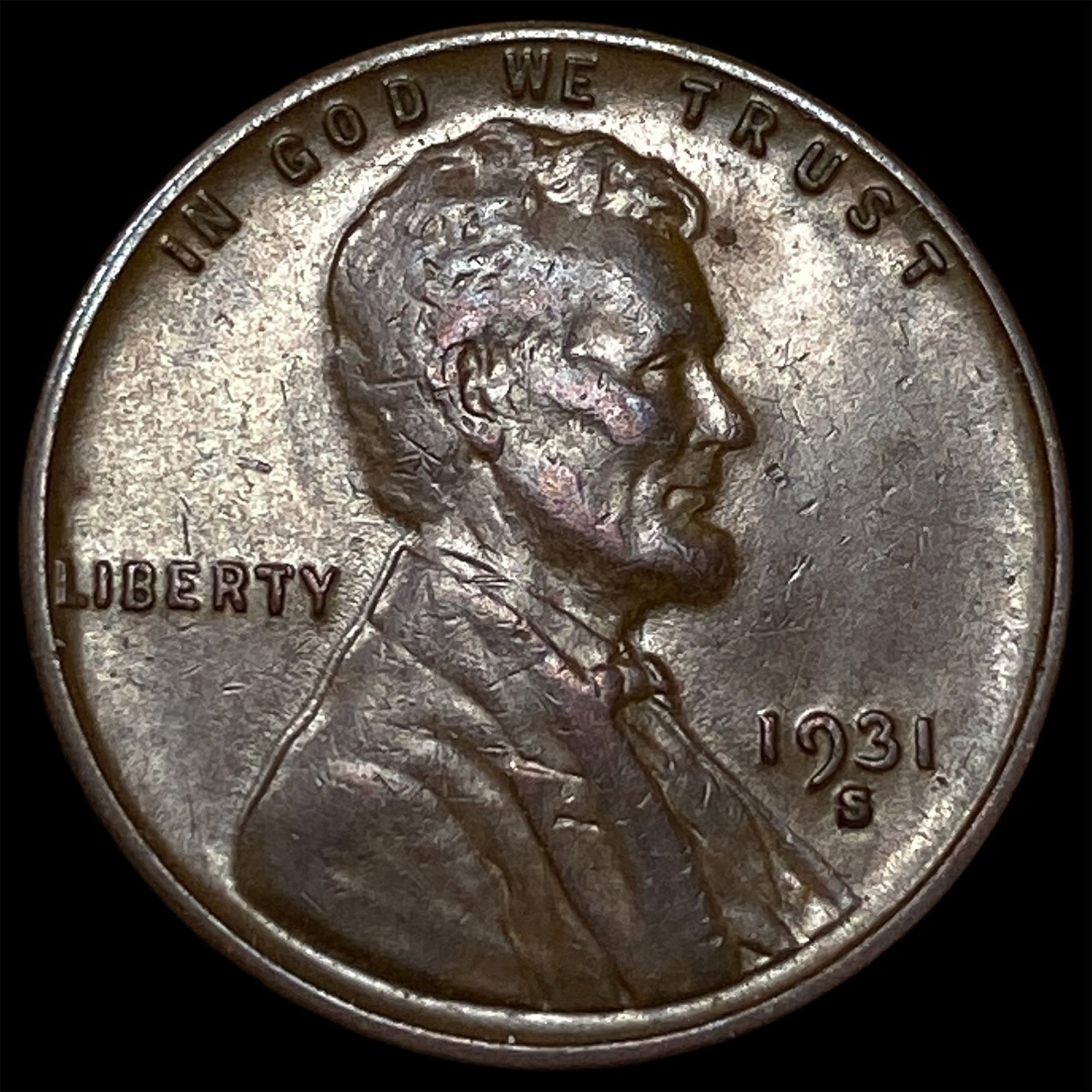 1931-S Lincoln Wheat Cent UNCIRCULATED (1 of 2)