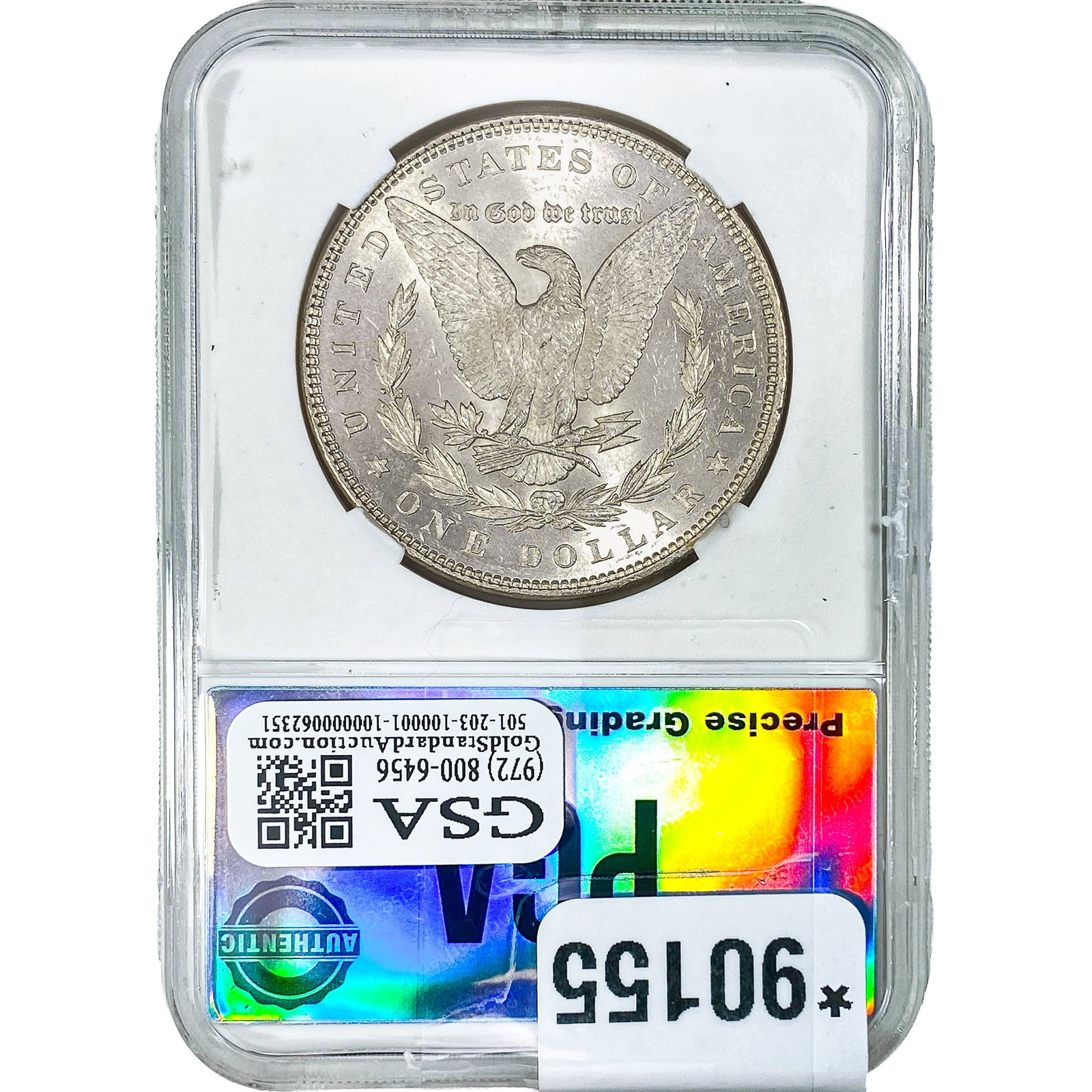 1879 Morgan Silver Dollar PGA MS63 - 2