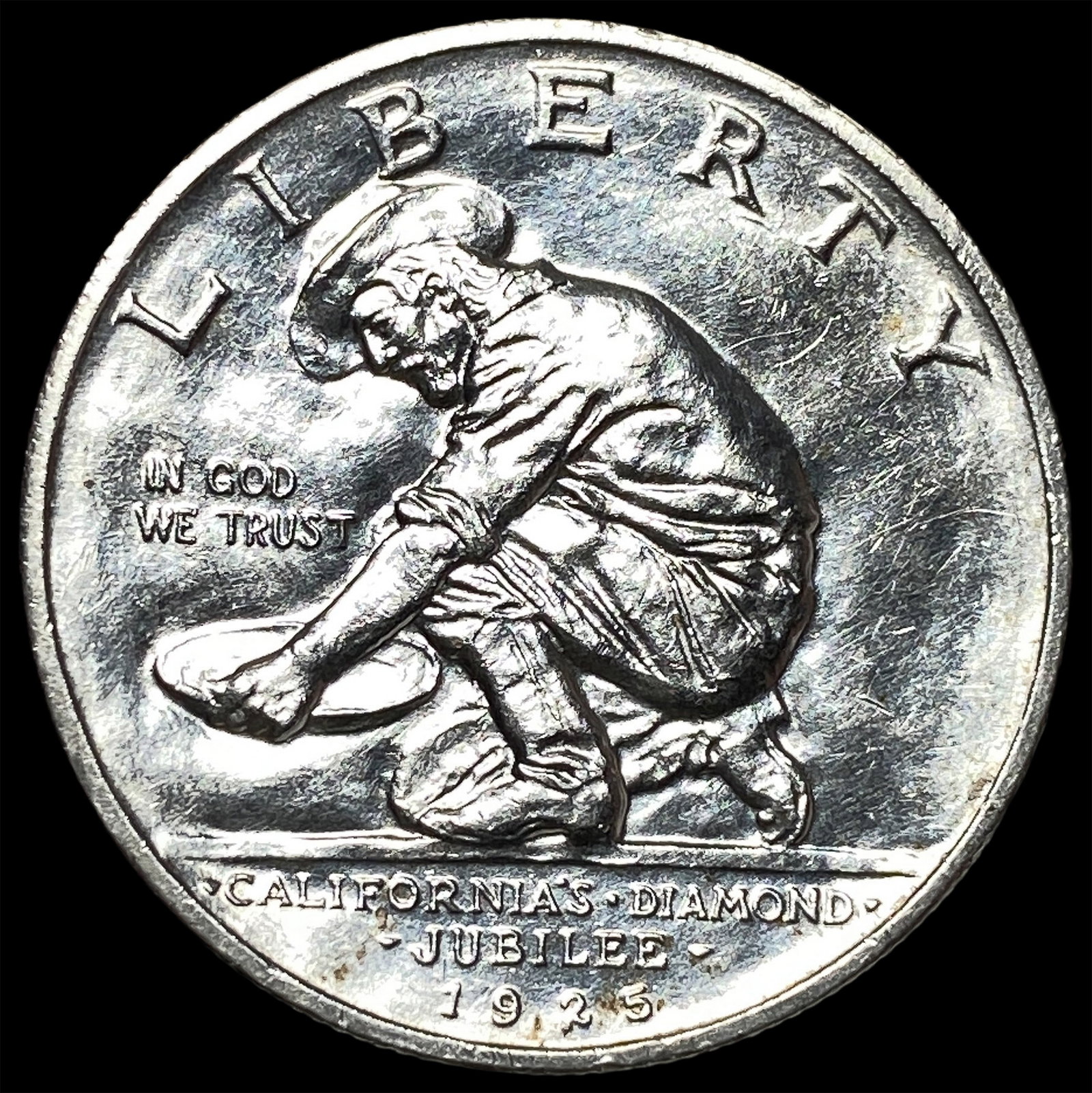 1925-S Silver California Diamond Jubilee Half Dollar UNCIRCULATED (1 of 2)
