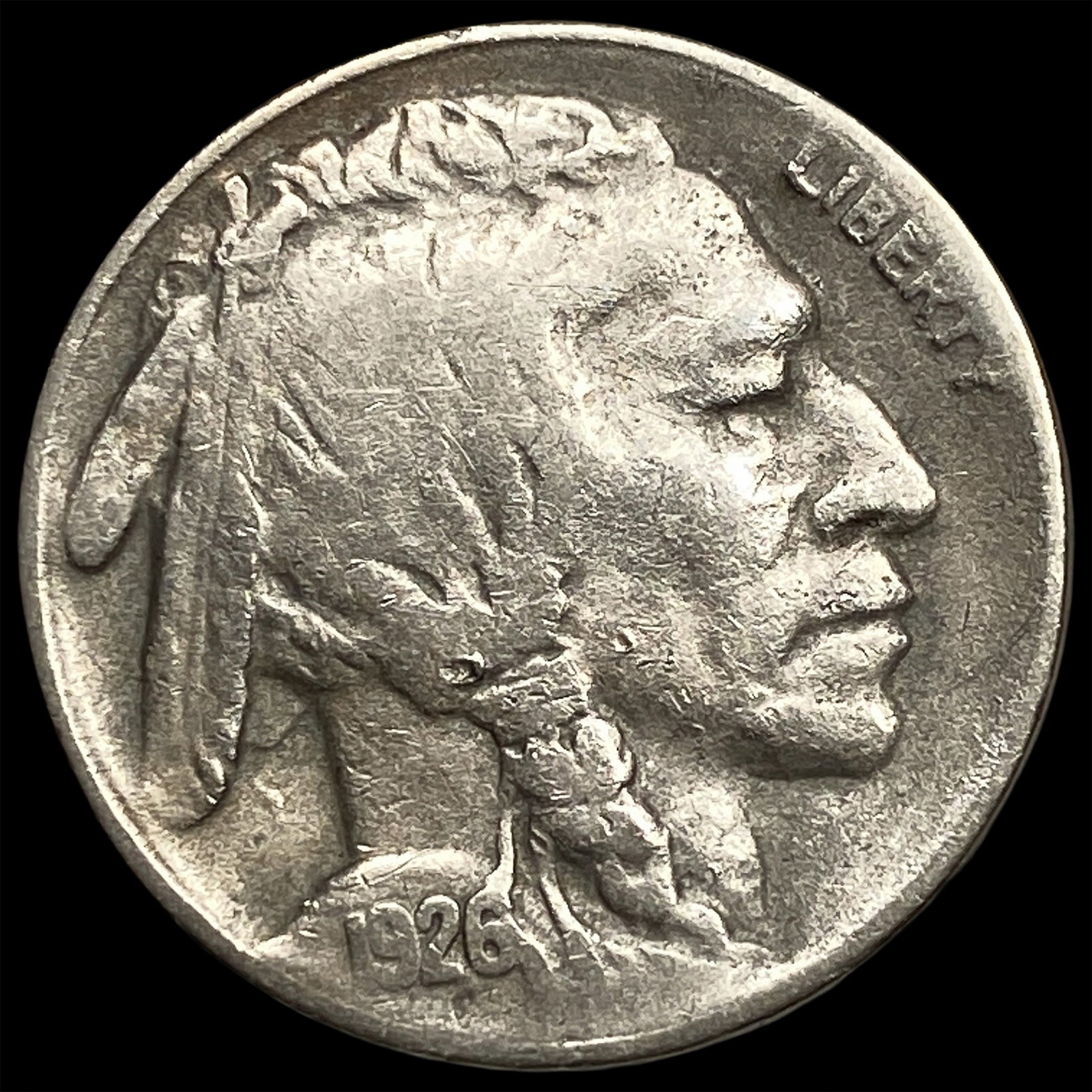 1926-S Buffalo Nickel LIGHTLY CIRCULATED: 1926-S Buffalo Nickel LIGHTLY CIRCULATED