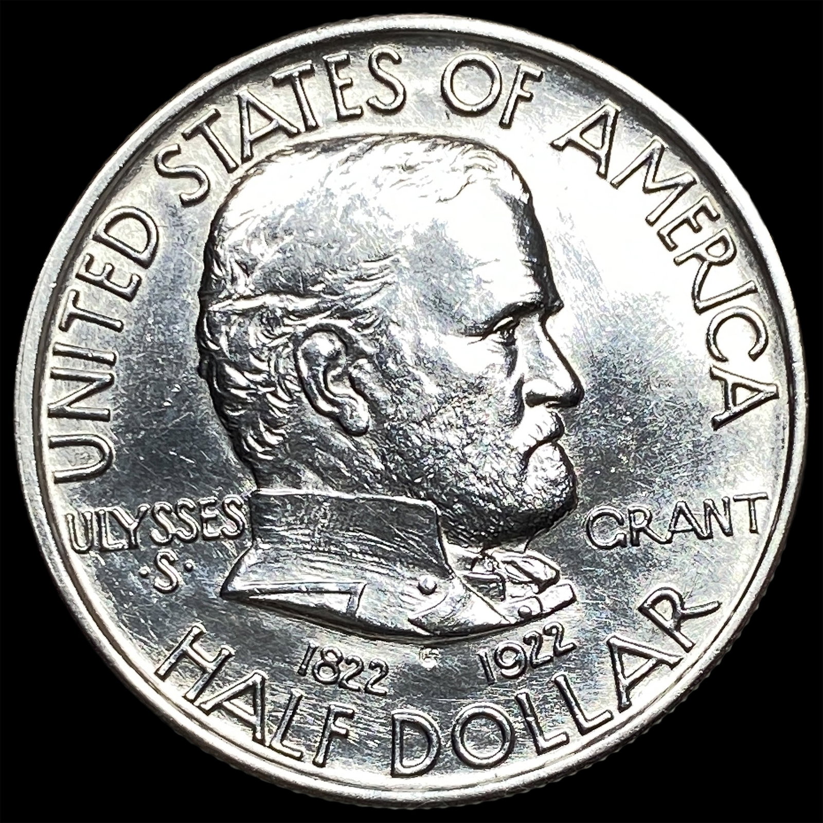 1922 Silver Half Dollar Grant Commemorative UNCIRCULATED (1 of 2)