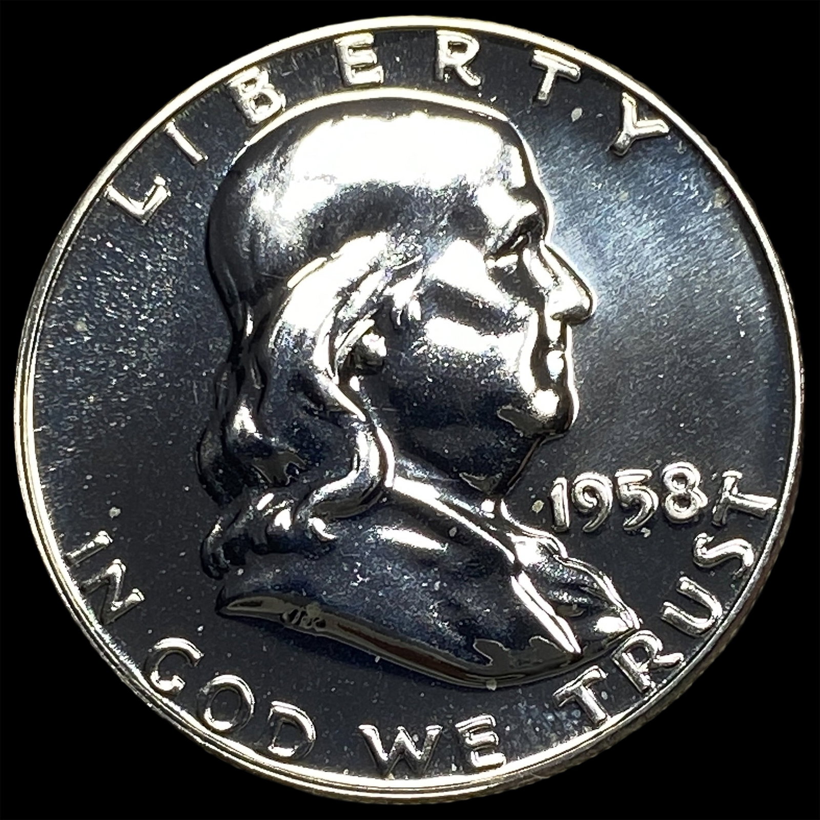 1958 Franklin Half Dollar GEM PROOF (1 of 2)