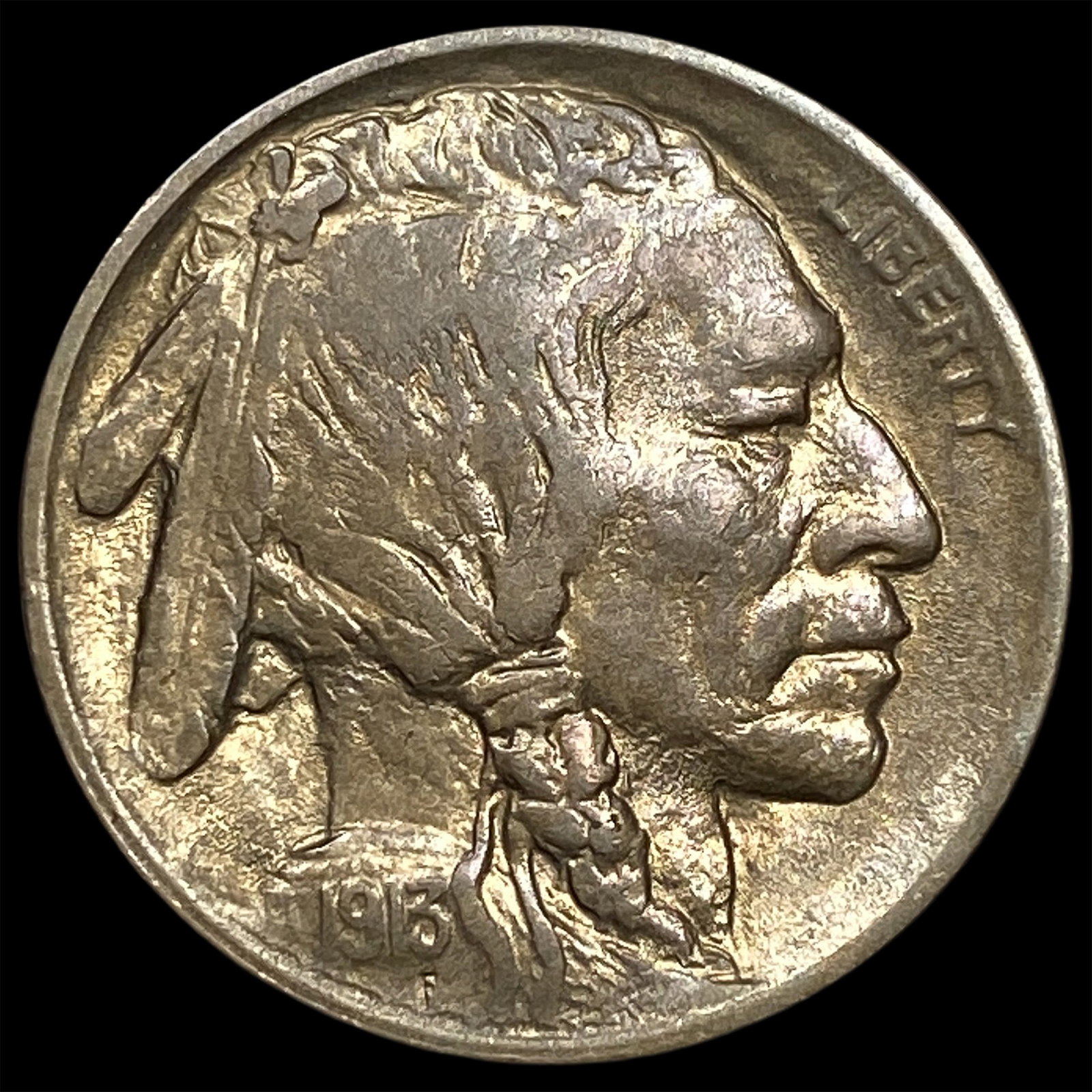 1913 Type 1 Buffalo Nickel CLOSELY UNCIRCULATED: 1913 Type 1 Buffalo Nickel CLOSELY UNCIRCULATED