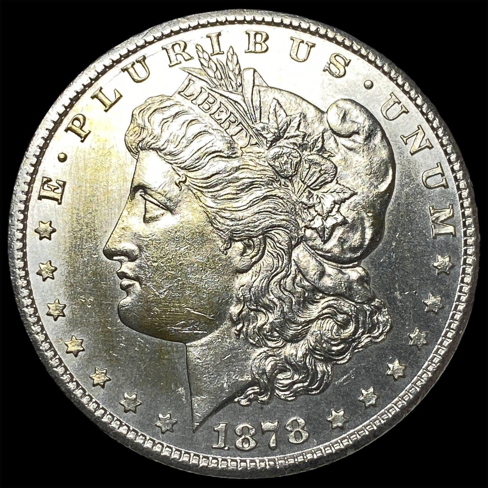1878-S Silver Morgan Dollar UNCIRCULATED: 1878-S Silver Morgan Dollar UNCIRCULATED