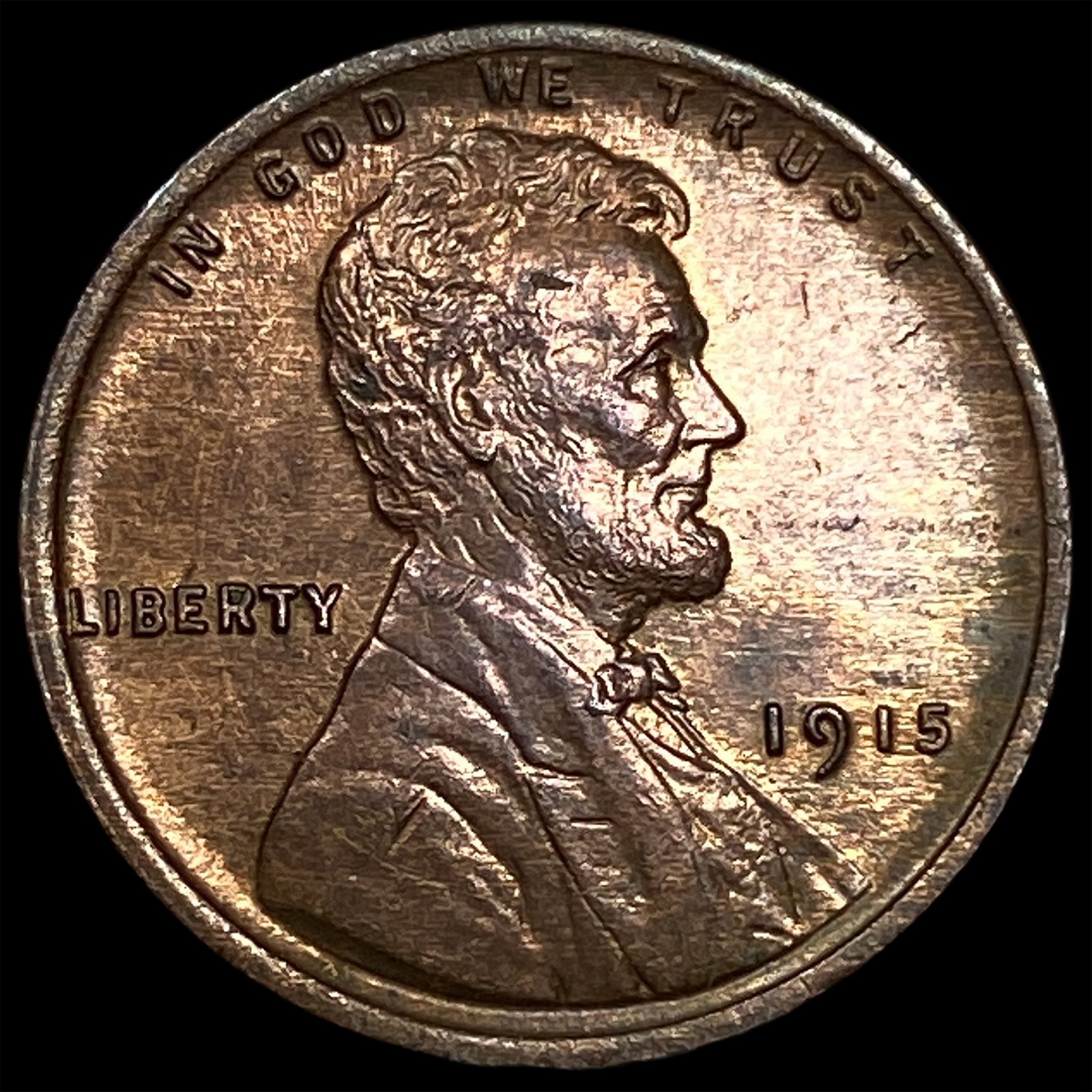 1915-D Lincoln Wheat Cent CHOICE BU (1 of 2)