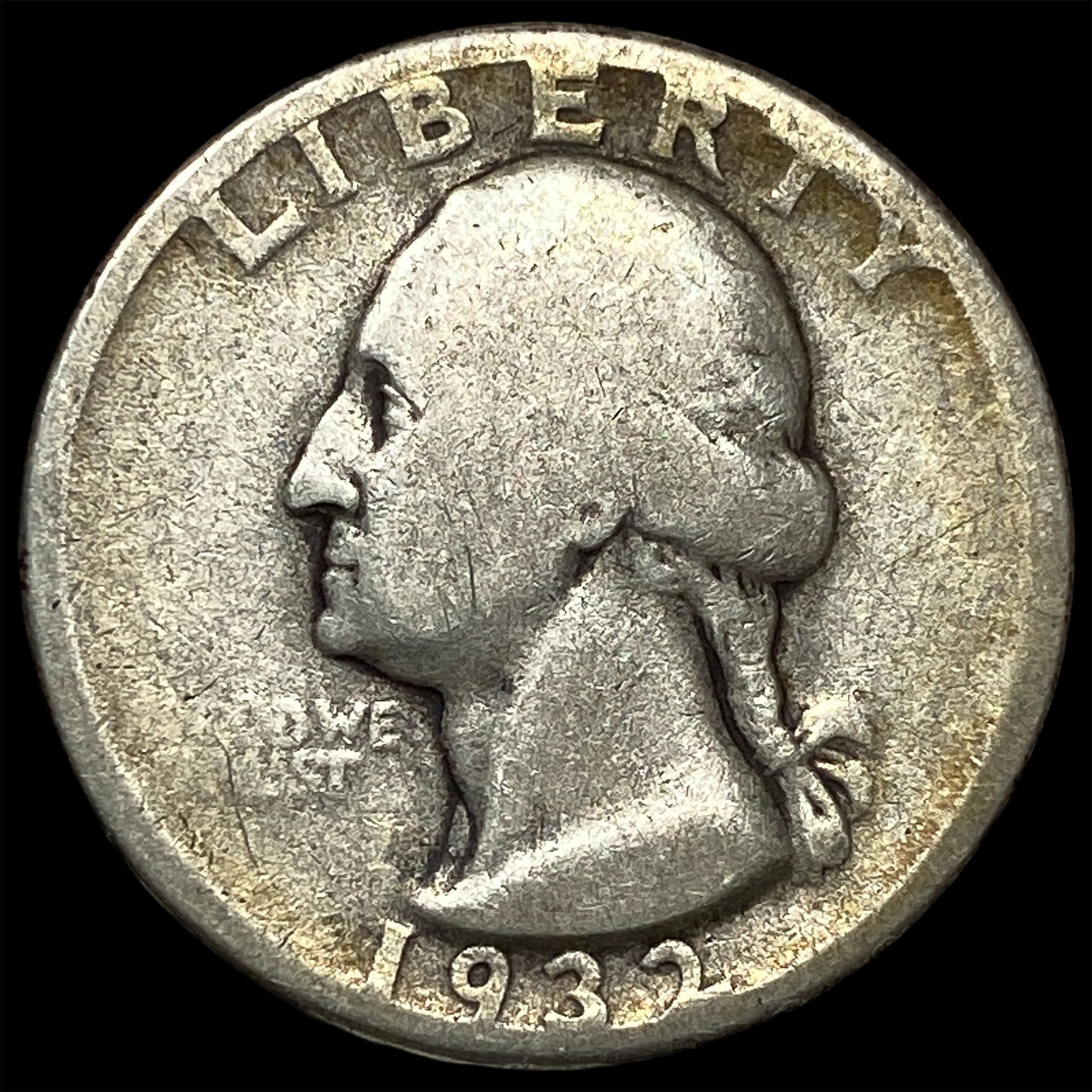 1932-D Silver Washington Quarter LIGHTLY CIRCULATED (1 of 2)