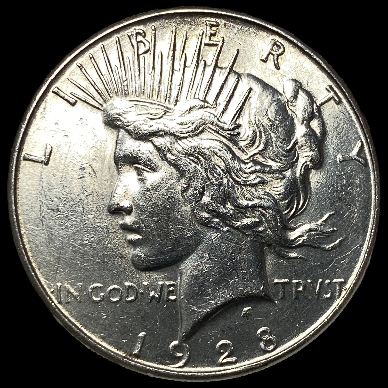 1928-S Silver Peace Dollar UNCIRCULATED: 1928-S Silver Peace Dollar UNCIRCULATED