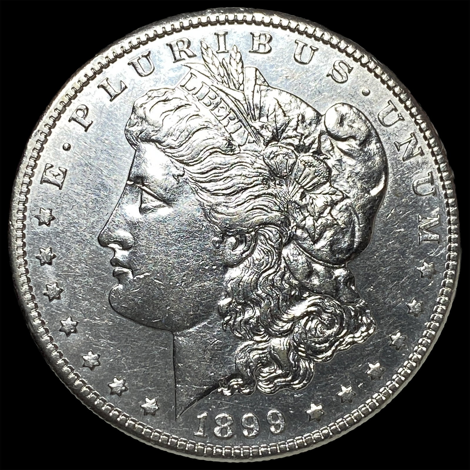 1899-S Silver Morgan Dollar CLOSELY UNCIRCULATED (1 of 2)