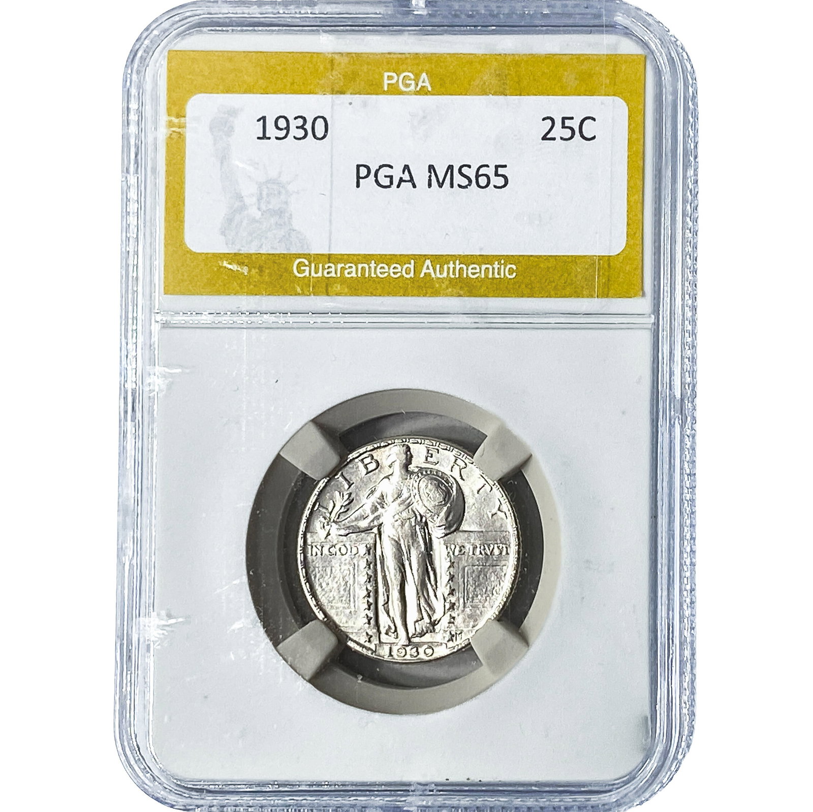 1930 Standing Liberty Quarter PGA MS65 (1 of 2)