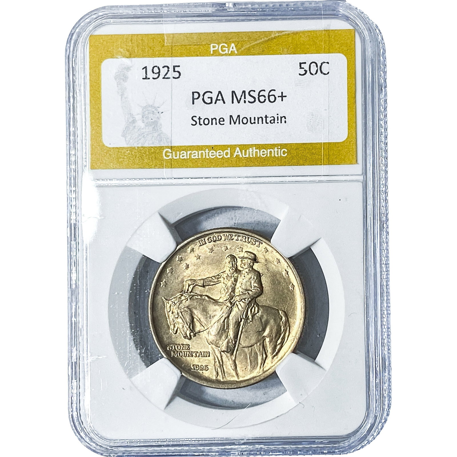 1925 Stone Mountain Half Dollar PGA MS66+ (1 of 2)