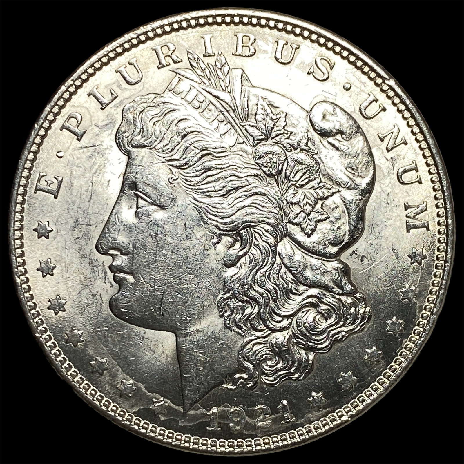 1921-S Silver Morgan Dollar UNCIRCULATED: 1921-S Silver Morgan Dollar UNCIRCULATED