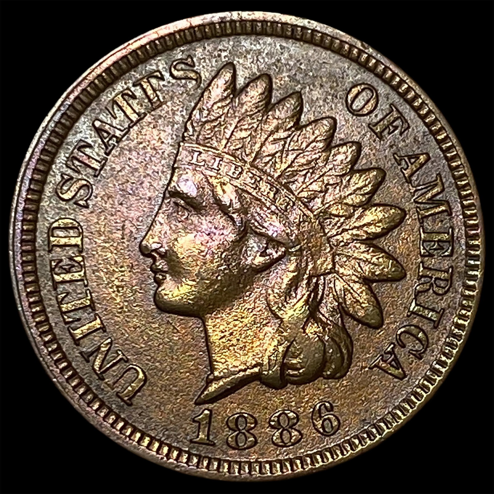 1886 Indian Head Cent UNCIRCULATED: 1886 Indian Head Cent UNCIRCULATED