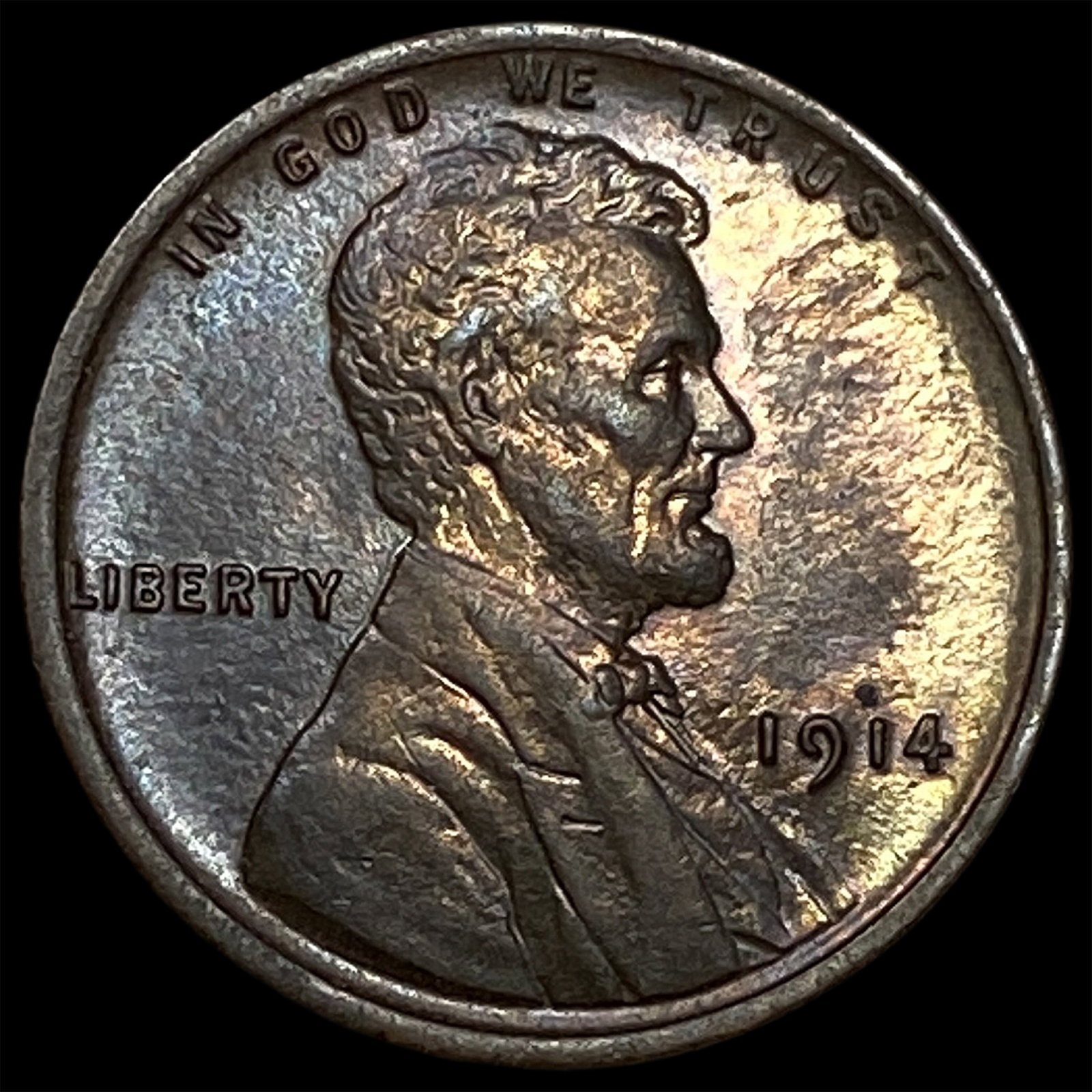 1914 Lincoln Wheat Cent CHOICE BU (1 of 2)
