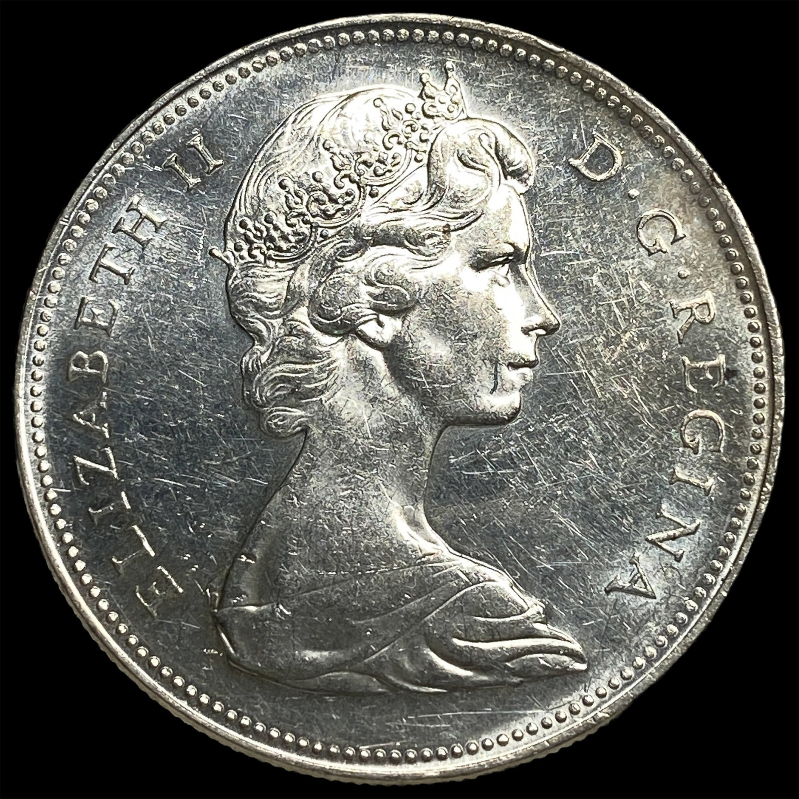 1966 Canada Silver Dollar UNCIRCULATED (1 of 2)