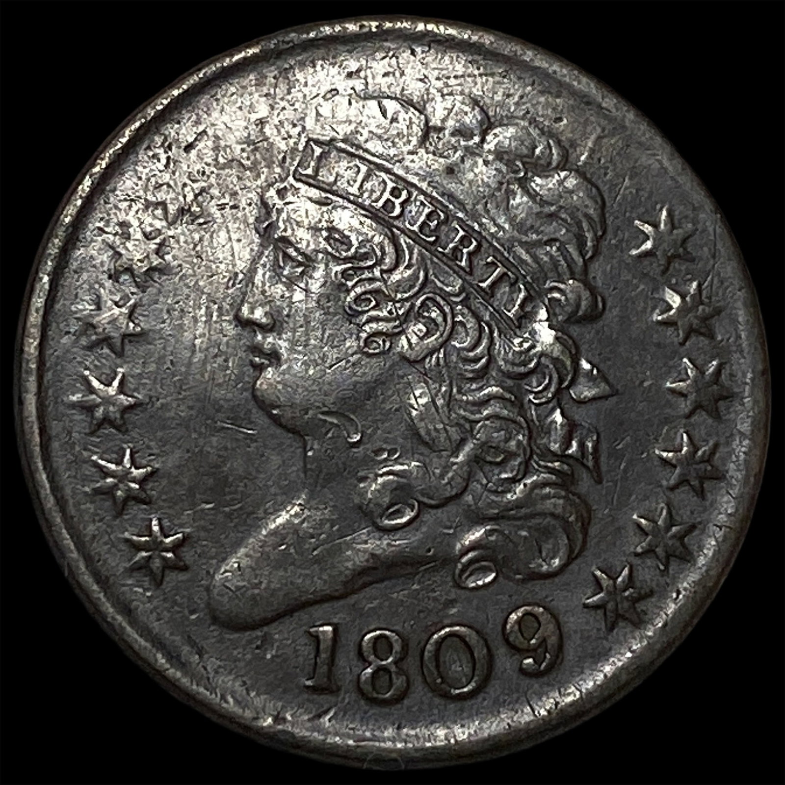 1809 Classic Head Half Cent GEM BU (1 of 2)