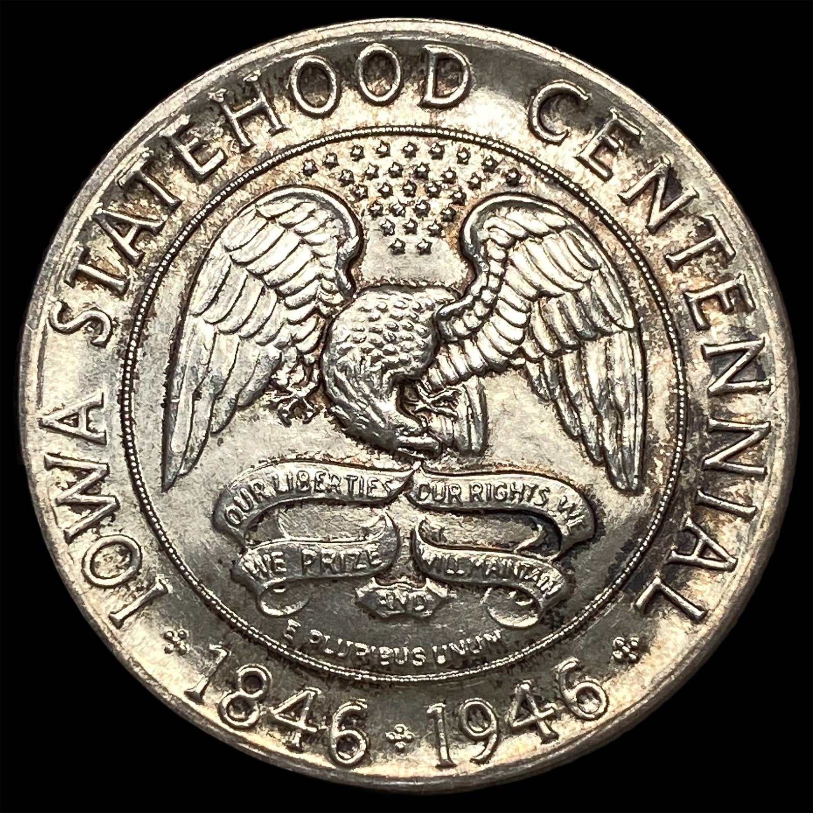 1946 Iowa Statehood Centennial Half Dollar CHOICE BU (1 of 2)