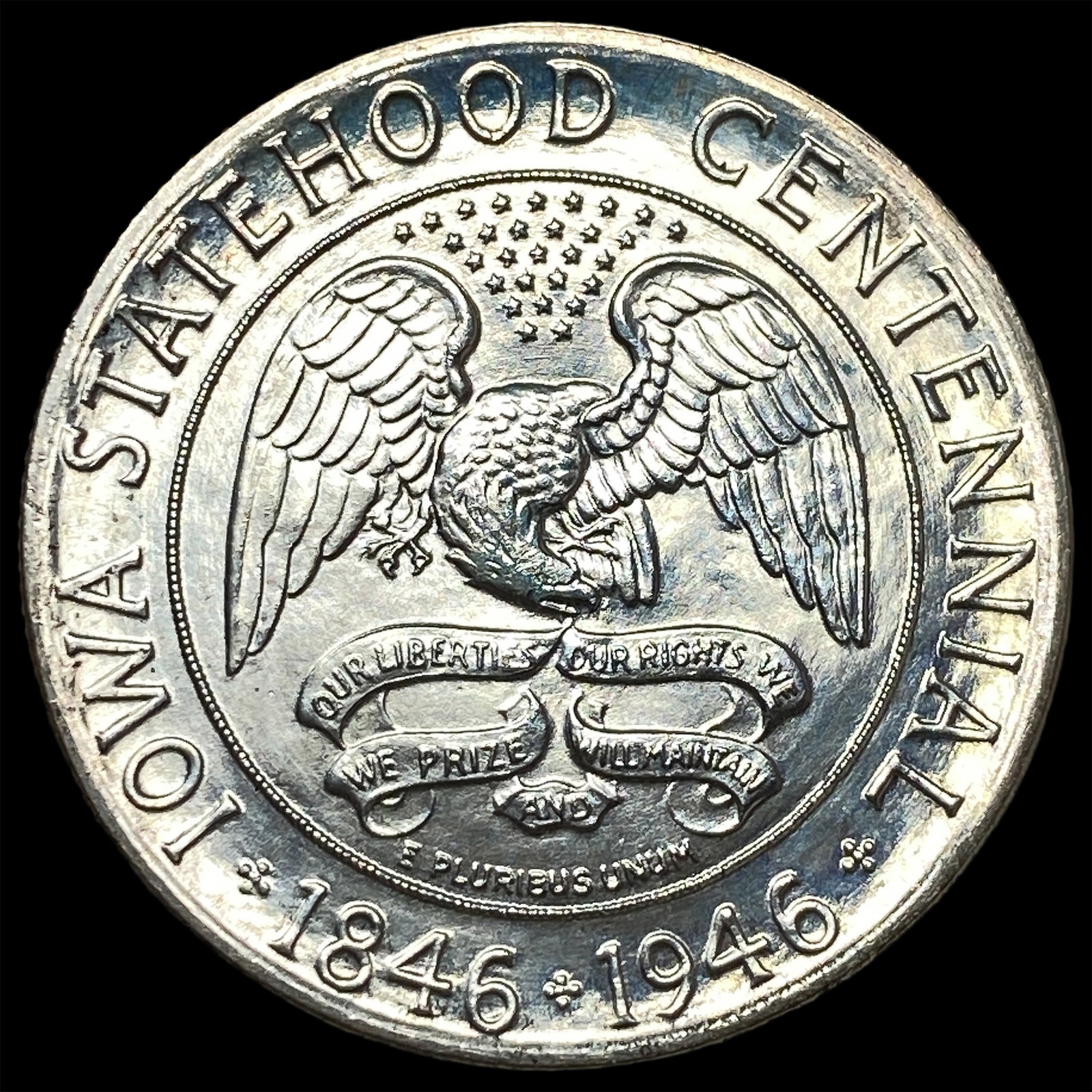 1946 Iowa Statehood Centennial Half Dollar GEM BU (1 of 2)