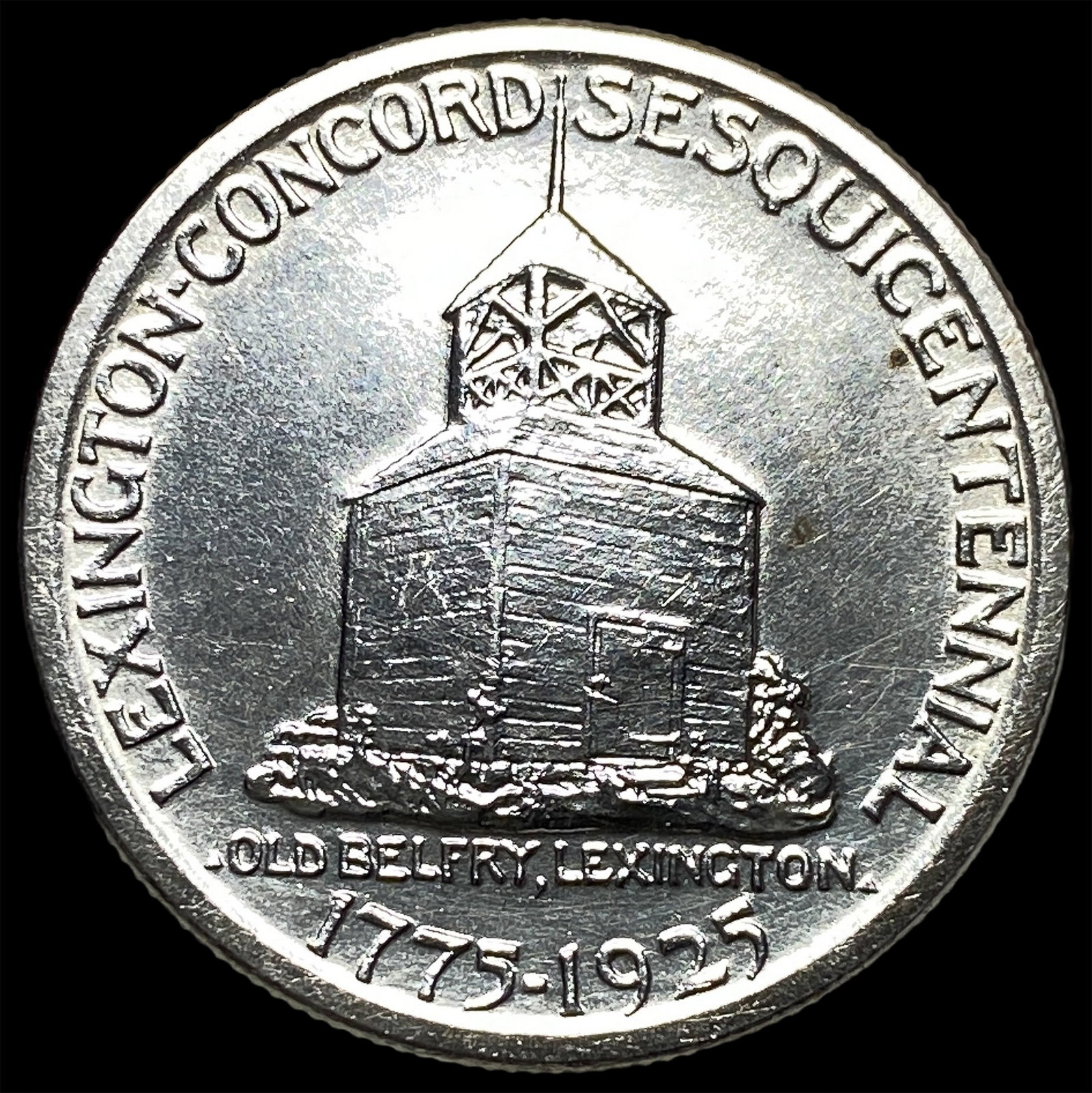 1925 Silver Lexington-Concord Sesquicentennial Half Dollar UNCIRCULATED: 1925 Silver Lexington-Concord Sesquicentennial Half Dollar UNCIRCULATED