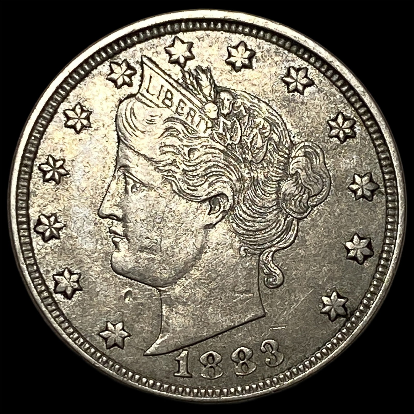 1883 Liberty Head Nickel LIGHTLY CIRCULATED (1 of 2)