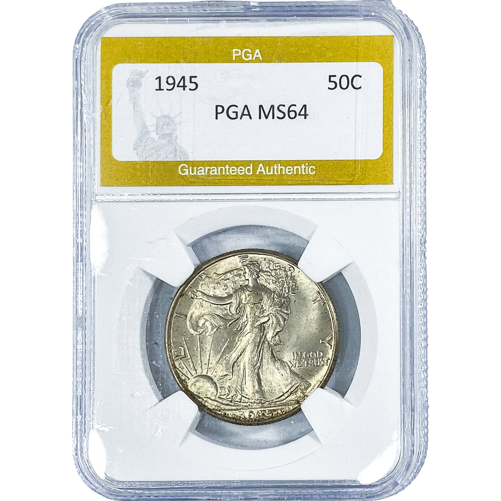 1945 Walking Liberty Half Dollar PGA MS64 (1 of 2)