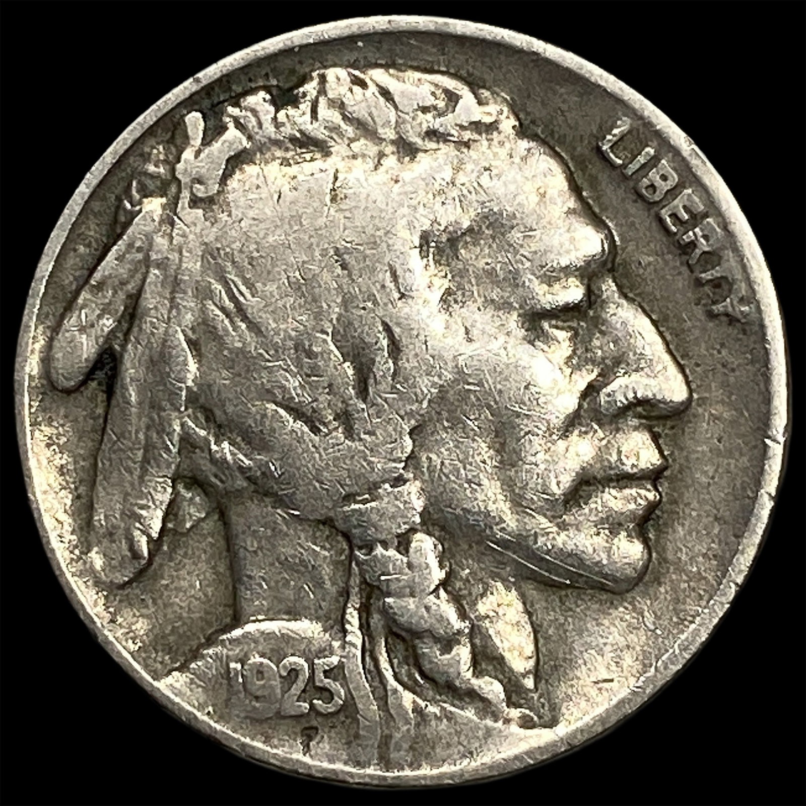 1925-S Buffalo Nickel LIGHTLY CIRCULATED (1 of 2)