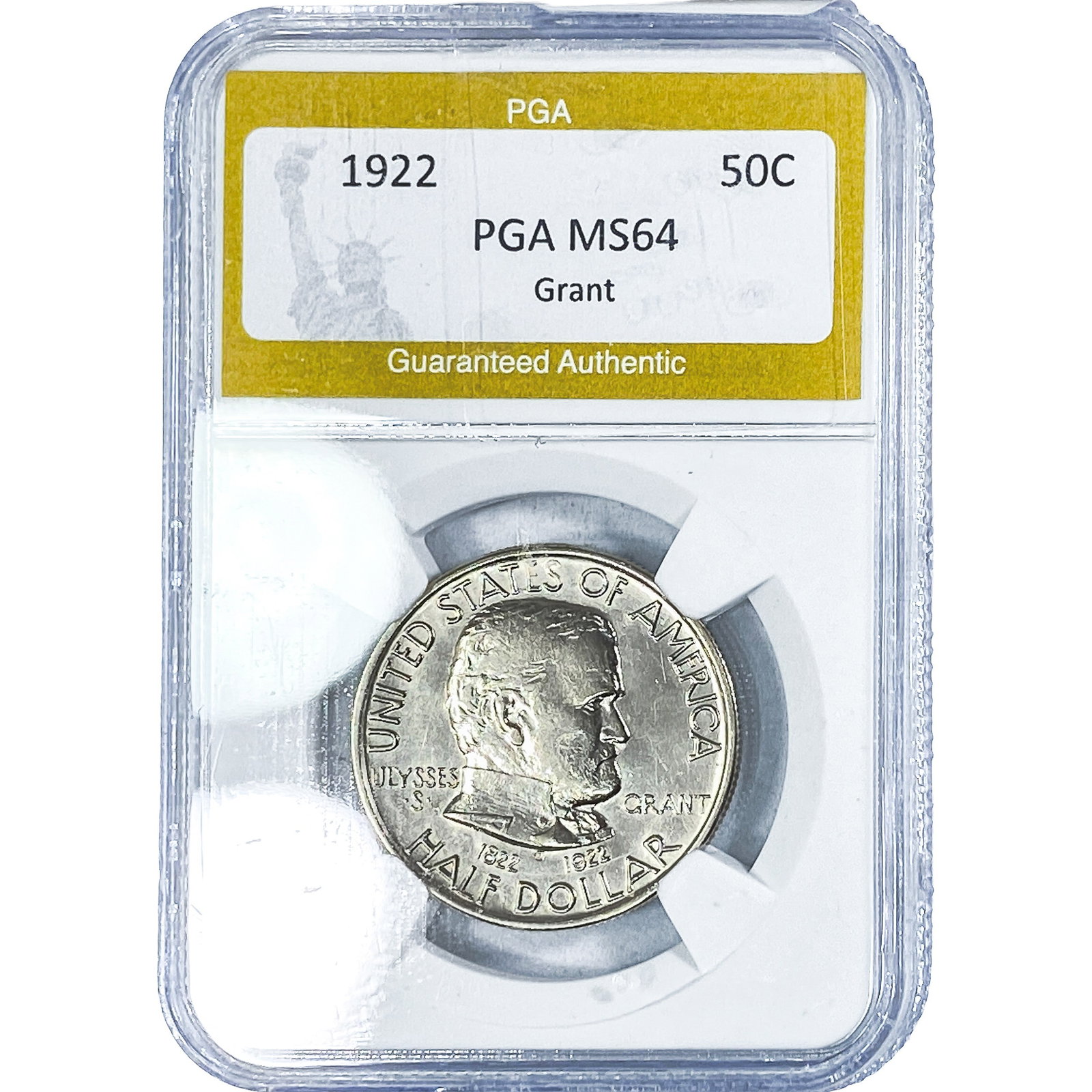 1922 Grant Half Dollar PGA MS64 (1 of 2)
