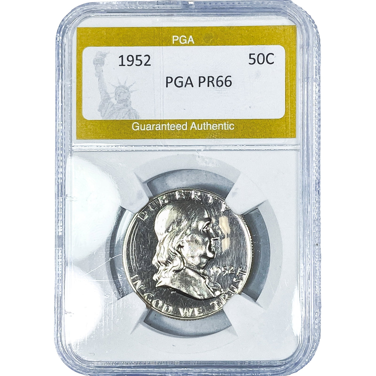 1952 Franklin Half Dollar PGA PR66 (1 of 2)