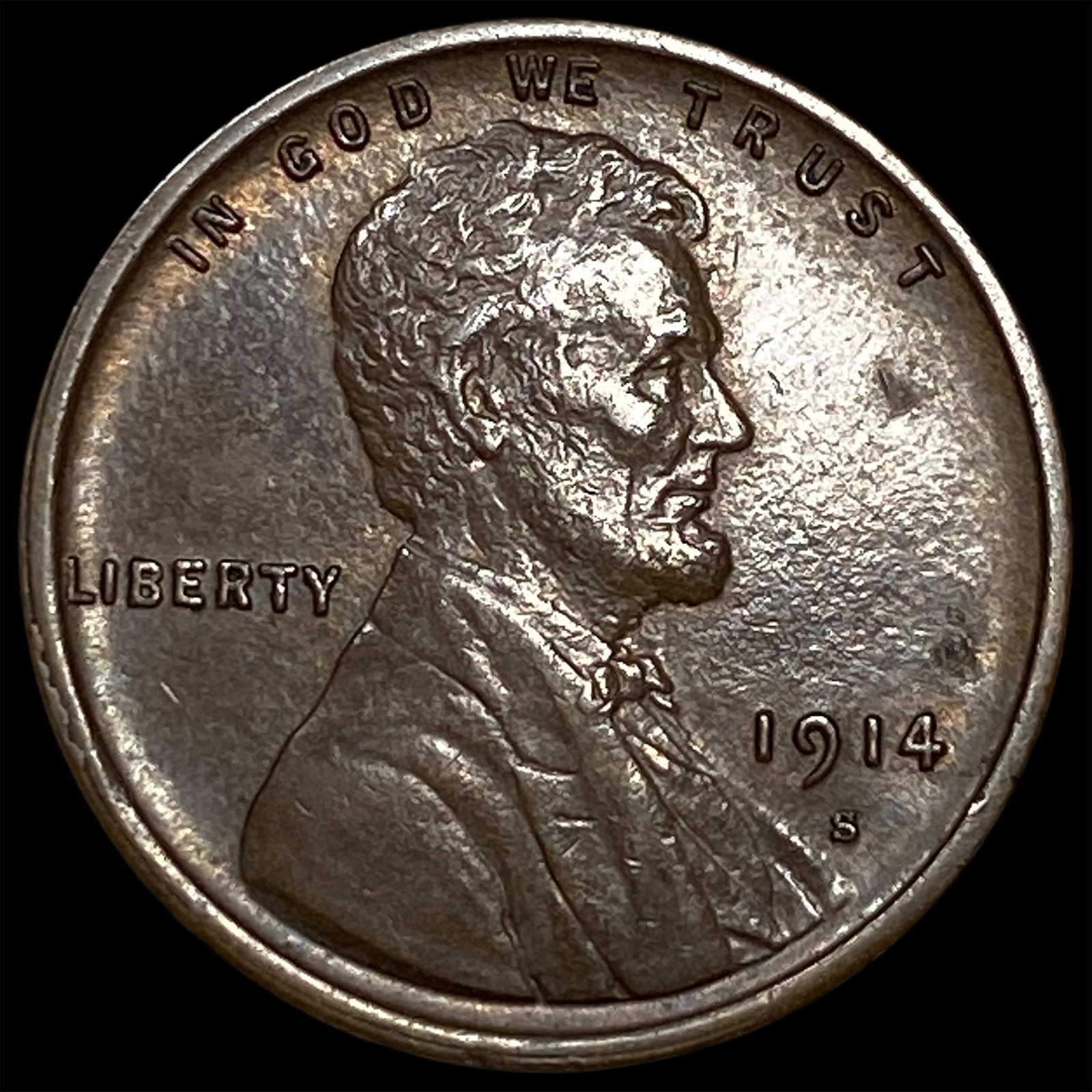 1914-S Lincoln Wheat Cent UNCIRCULATED: 1914-S Lincoln Wheat Cent UNCIRCULATED