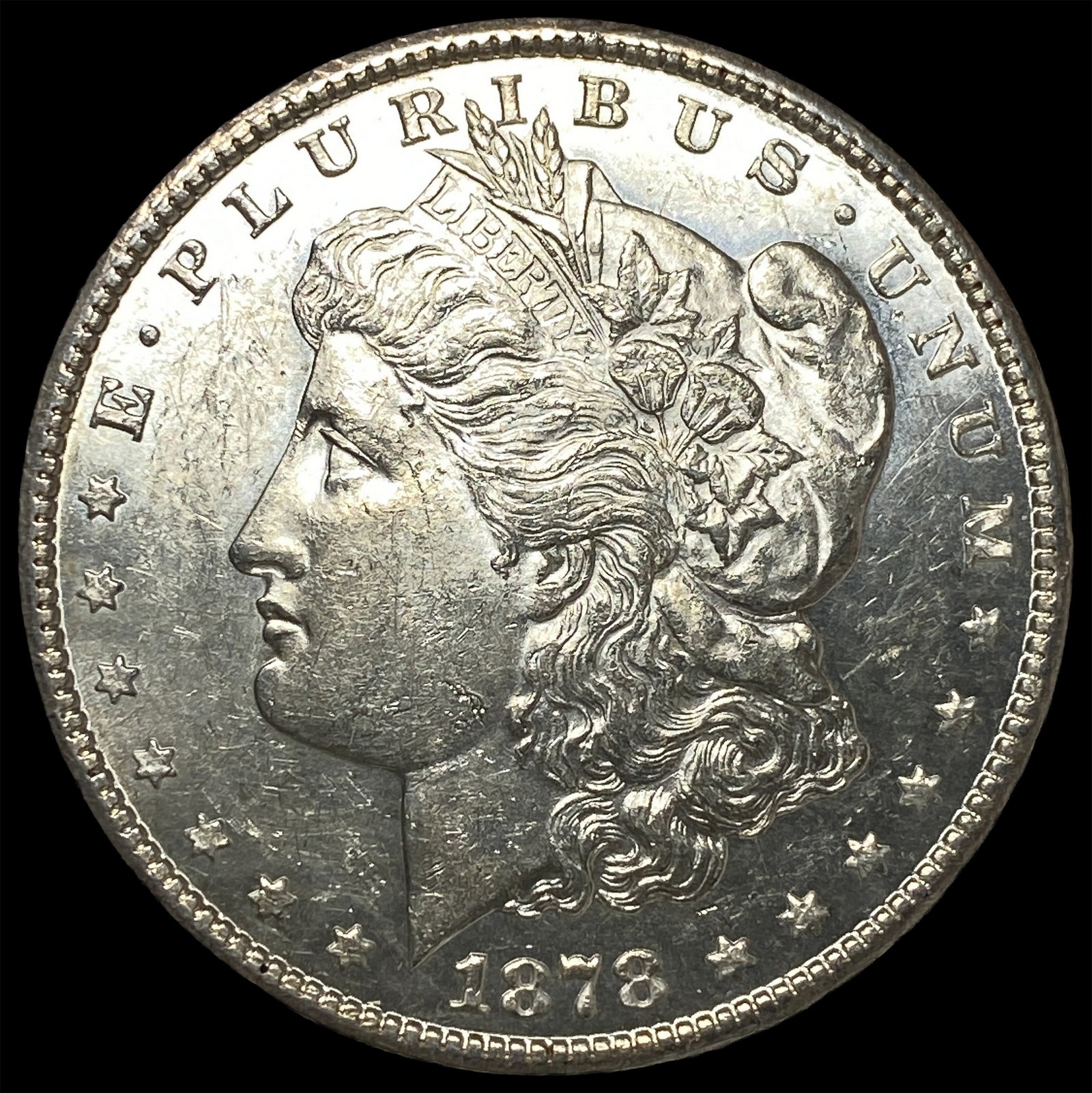 1878-S Silver Morgan Dollar UNCIRCULATED: 1878-S Silver Morgan Dollar UNCIRCULATED