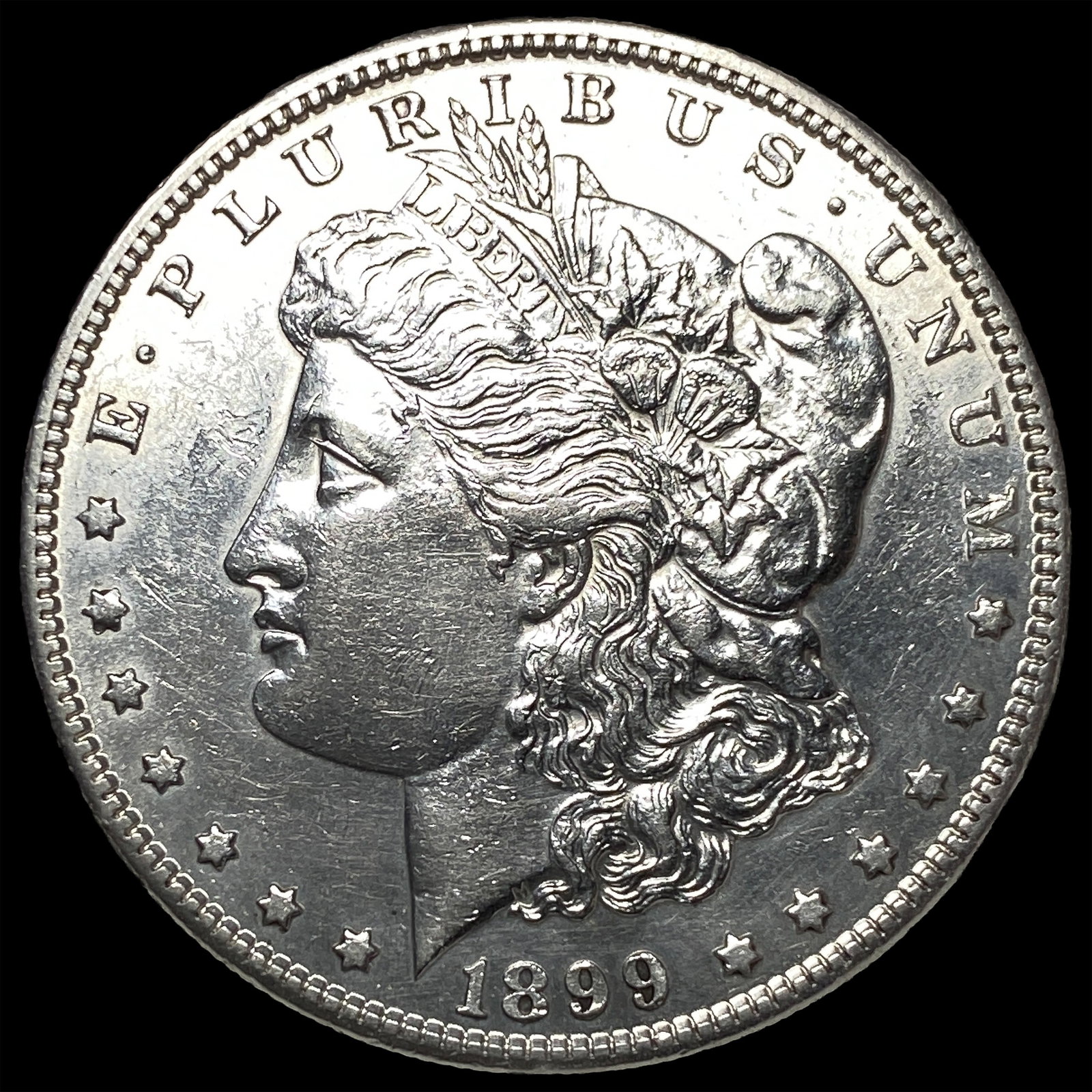 1899-S Silver Morgan Dollar CHOICE AU (1 of 2)