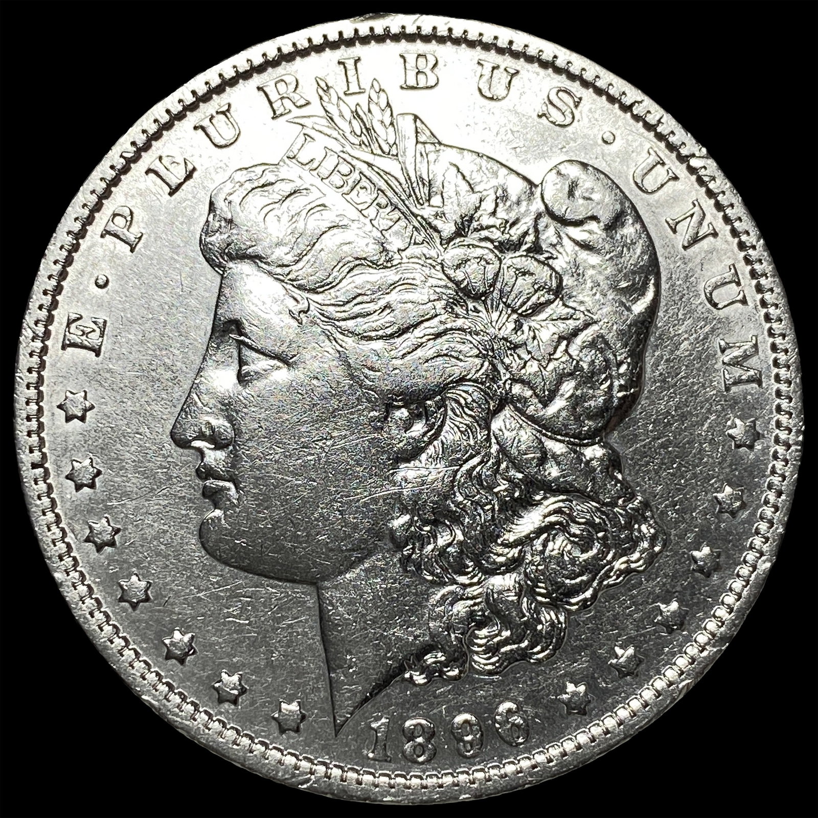 1896-O Silver Morgan Dollar CLOSELY UNCIRCULATED: 1896-O Silver Morgan Dollar CLOSELY UNCIRCULATED