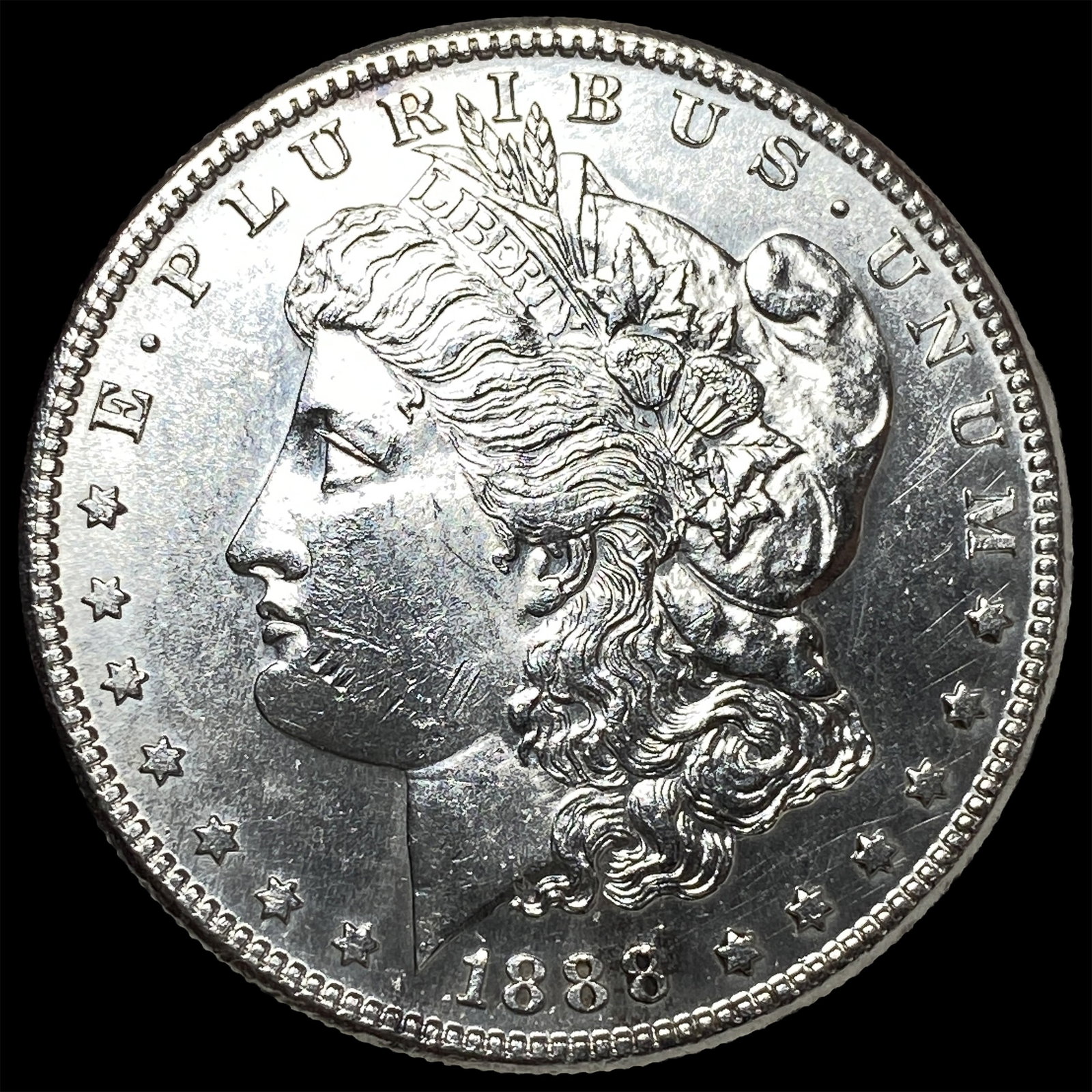1888 Morgan Silver Dollar CHOICE BU: 1888 Morgan Silver Dollar CHOICE BU