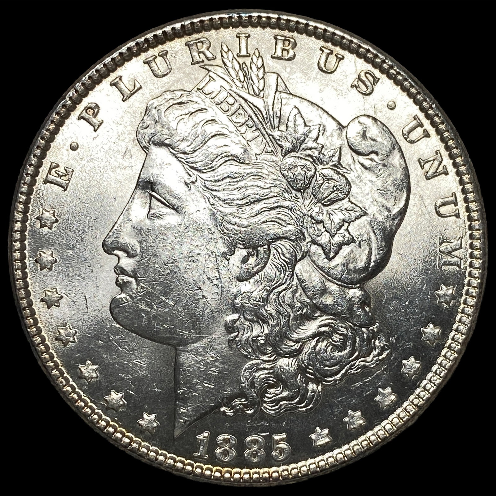 1885 Morgan Silver Dollar CHOICE BU: 1885 Morgan Silver Dollar CHOICE BU