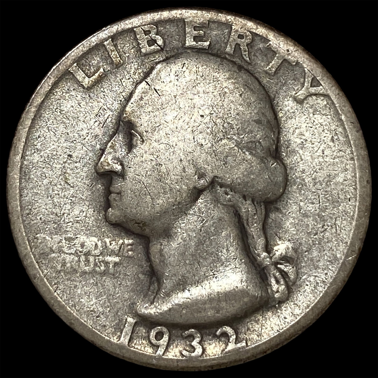 1932-D Silver Washington Quarter LIGHTLY CIRCULATED (1 of 2)