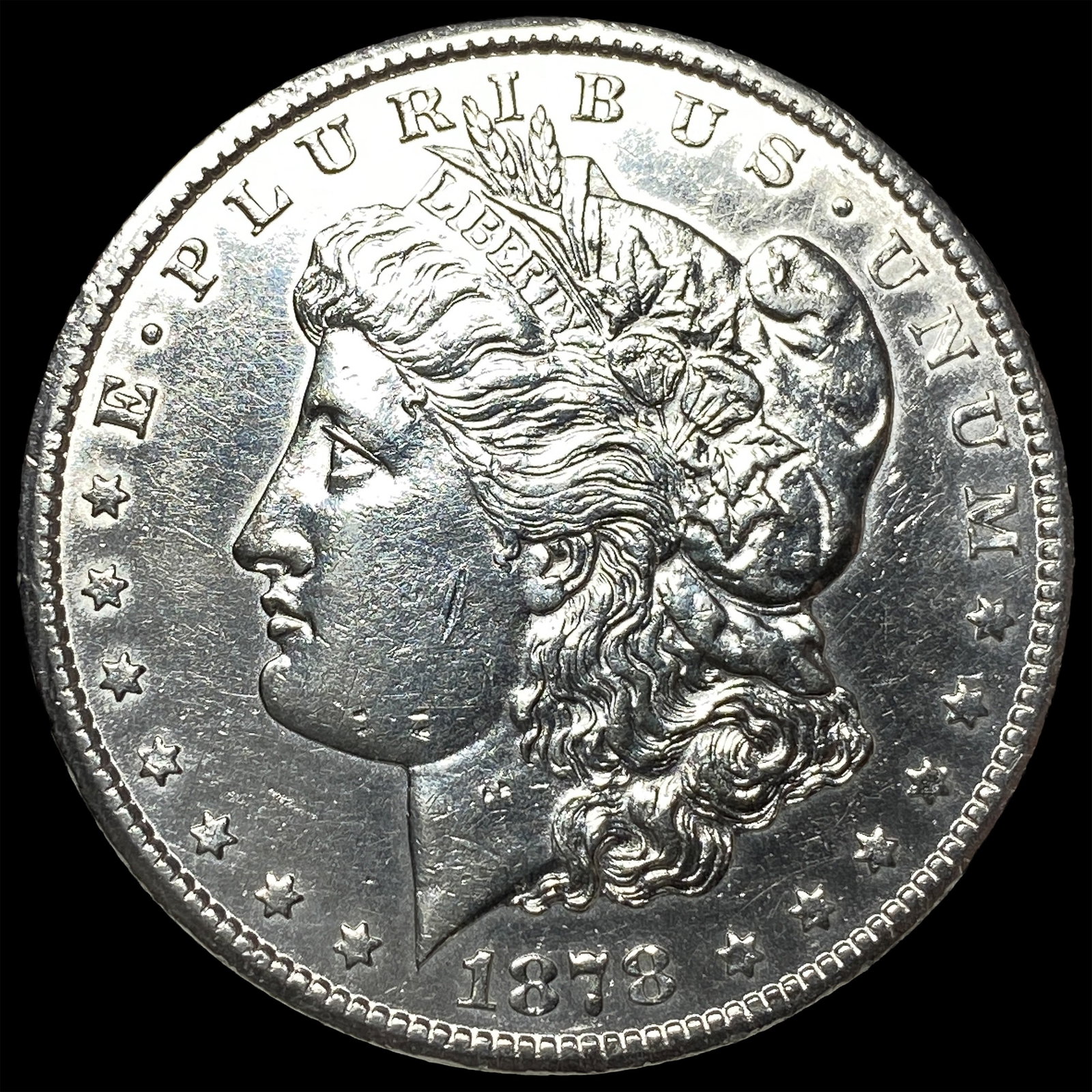 1878-S Silver Morgan Dollar UNCIRCULATED: 1878-S Silver Morgan Dollar UNCIRCULATED
