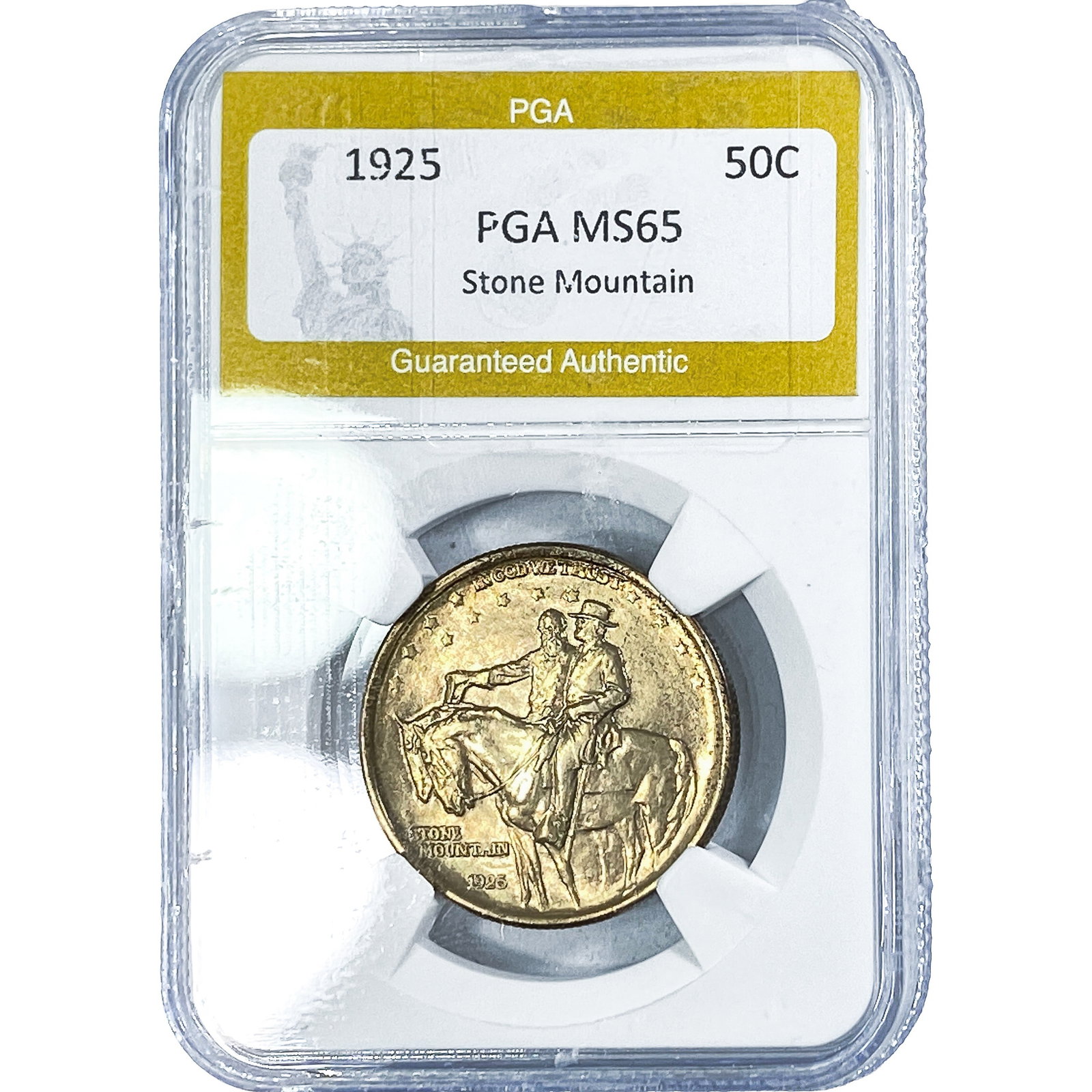 1925 Stone Mountain Half Dollar PGA MS66 (1 of 2)