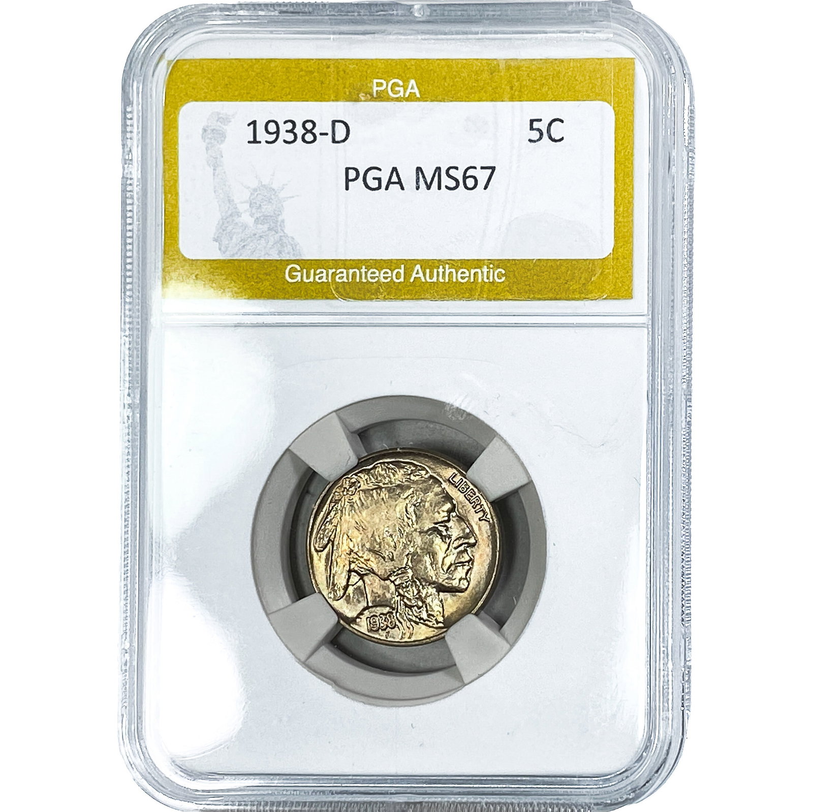 1938-D Buffalo Nickel PGA MS67 (1 of 2)