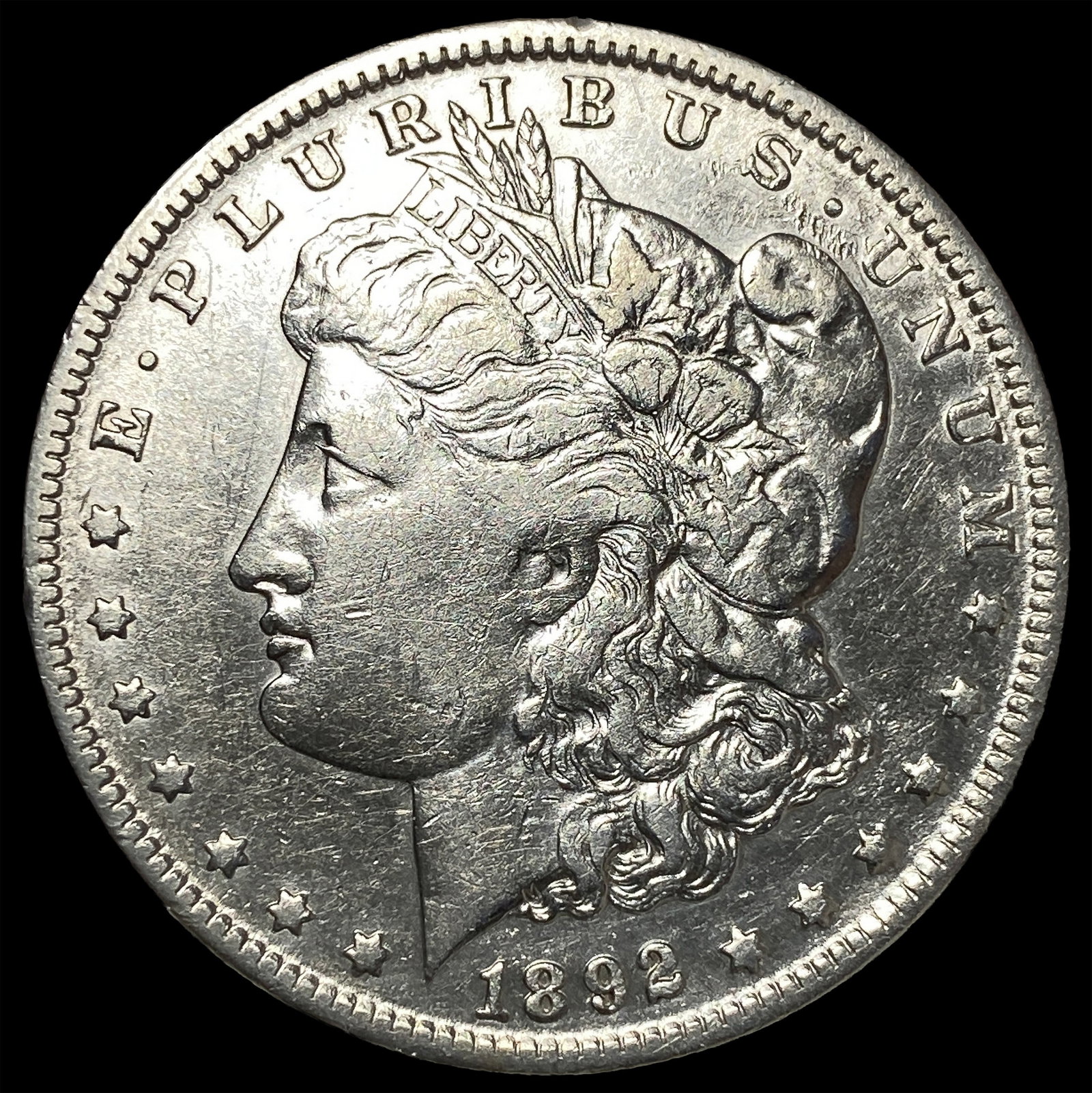 1892-O Silver Morgan Dollar CLOSELY UNCIRCULATED: 1892-O Silver Morgan Dollar CLOSELY UNCIRCULATED
