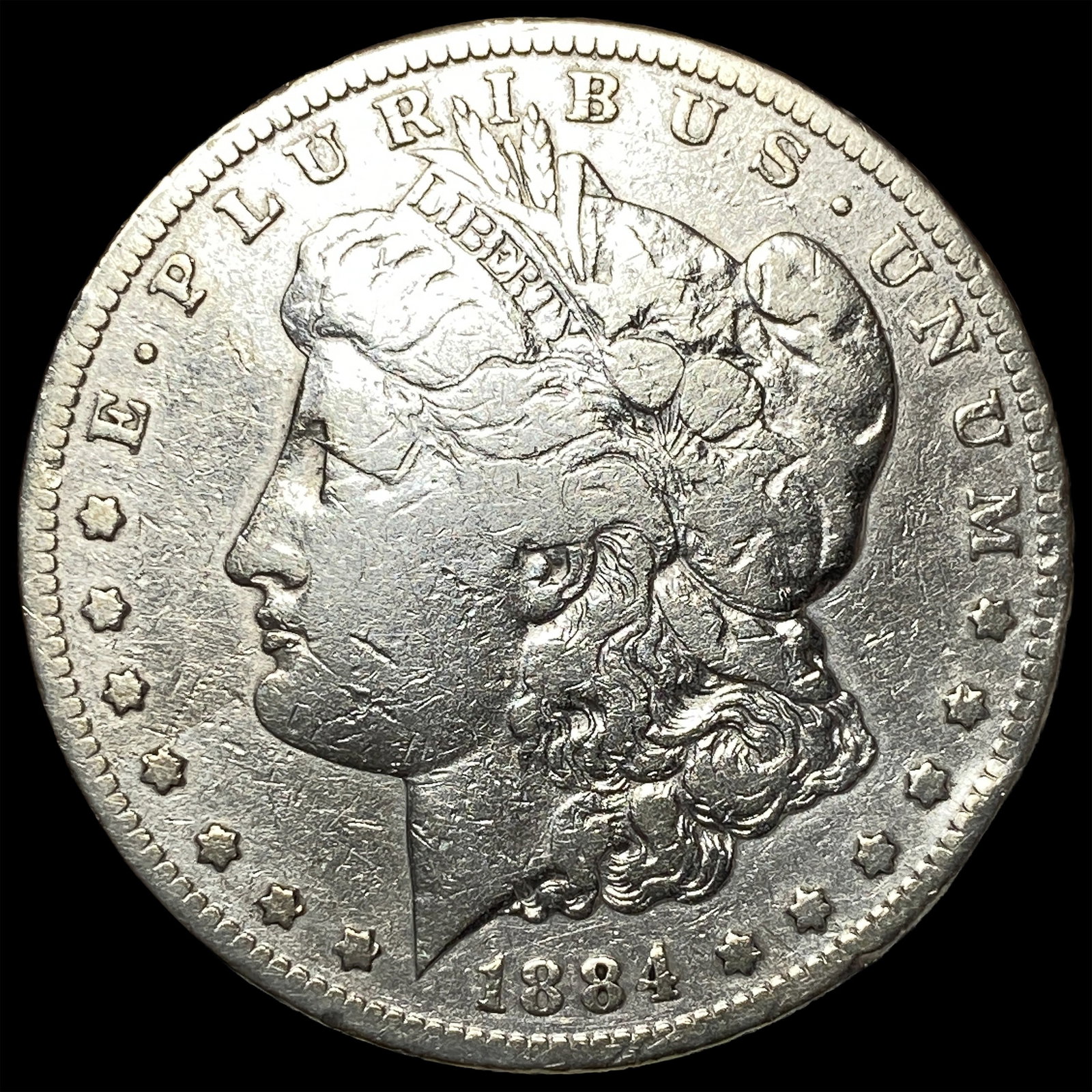 1884-O Silver Morgan Dollar LIGHTLY CIRCULATED: 1884-O Silver Morgan Dollar LIGHTLY CIRCULATED