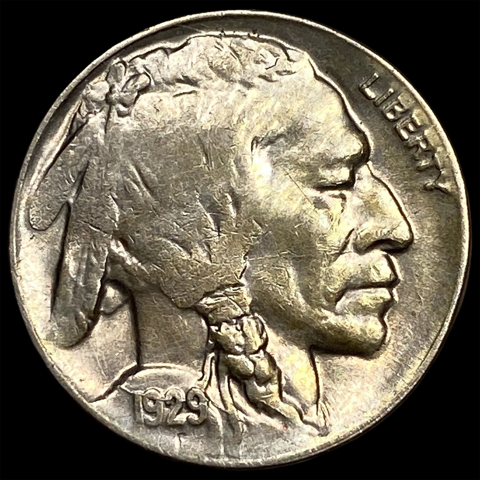 1929-D Buffalo Nickel NEARLY UNCIRCULATED: 1929-D Buffalo Nickel NEARLY UNCIRCULATED