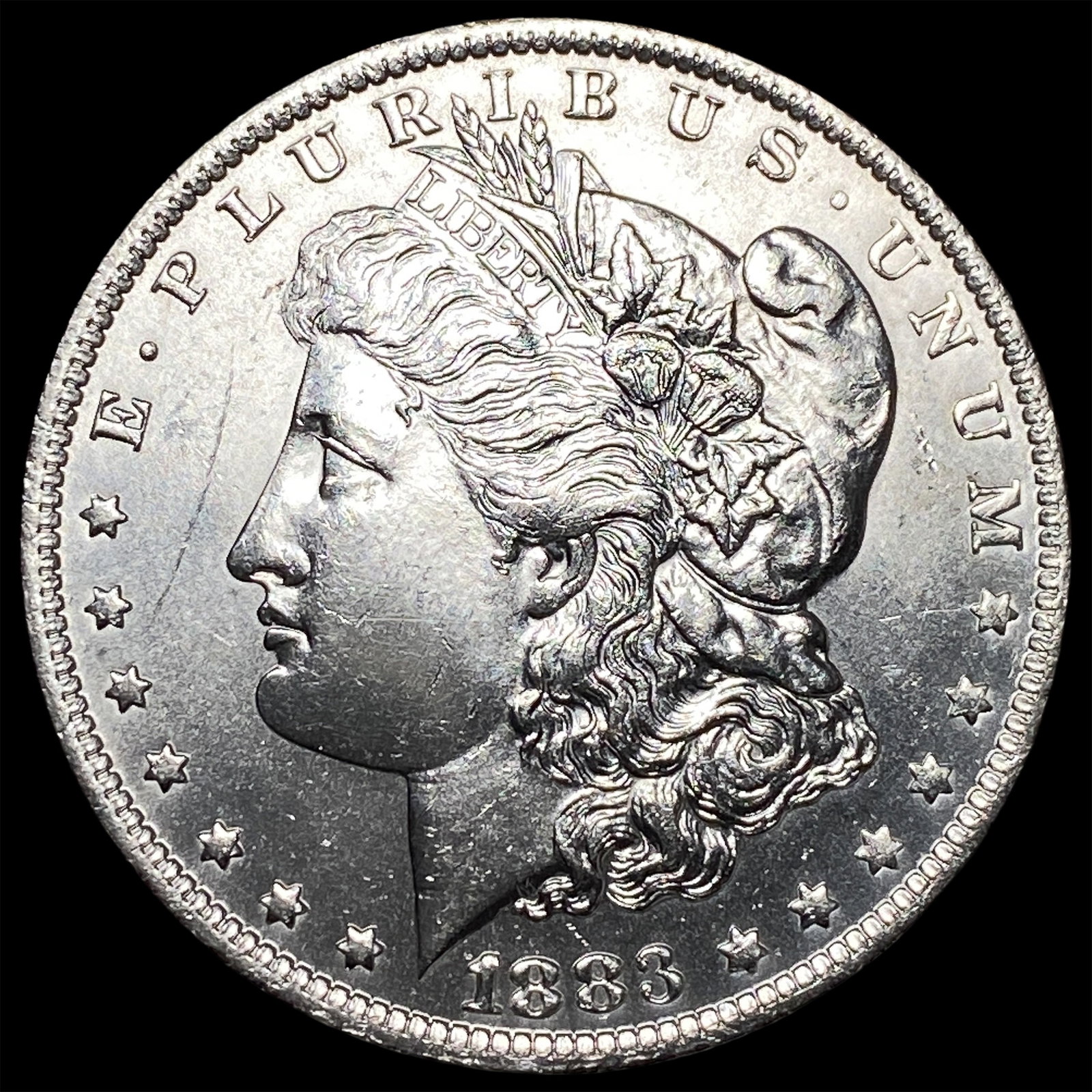 1883-CC Silver Morgan Dollar UNCIRCULATED: 1883-CC Silver Morgan Dollar UNCIRCULATED