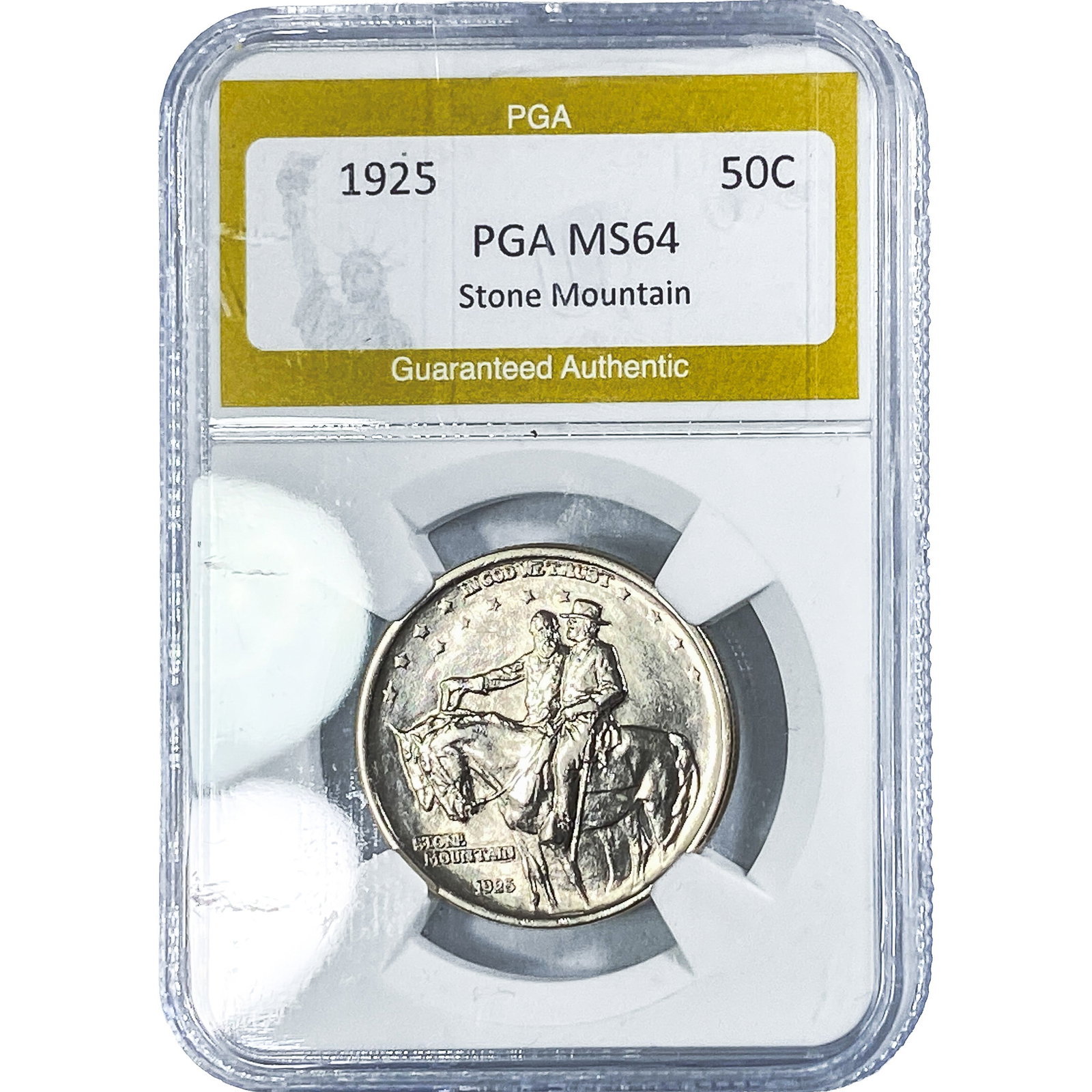 1925 Stone Mountain Half Dollar PGA MS64 (1 of 2)