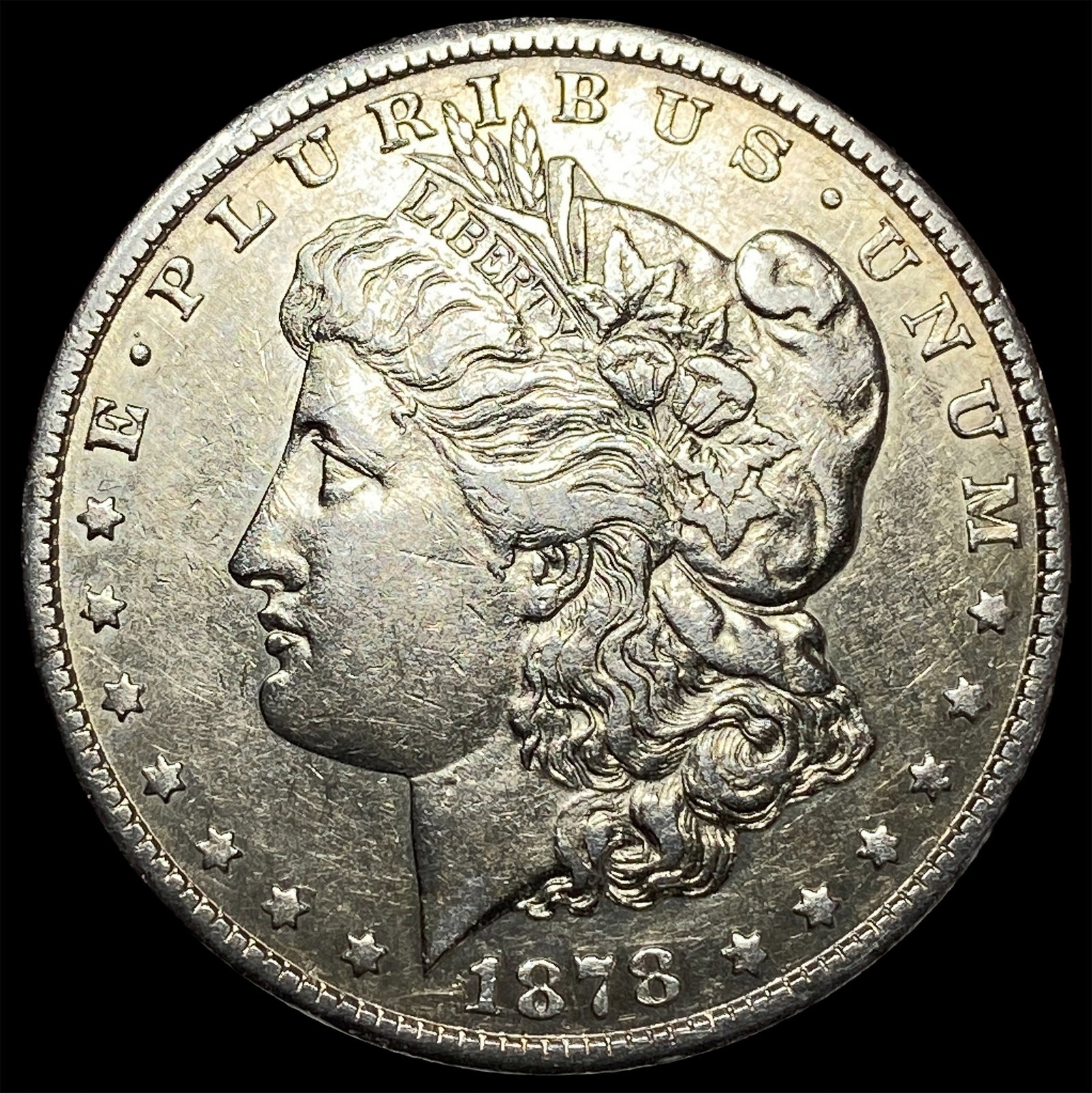 1878 Silver Morgan Dollar CLOSELY UNCIRCULATED (1 of 2)