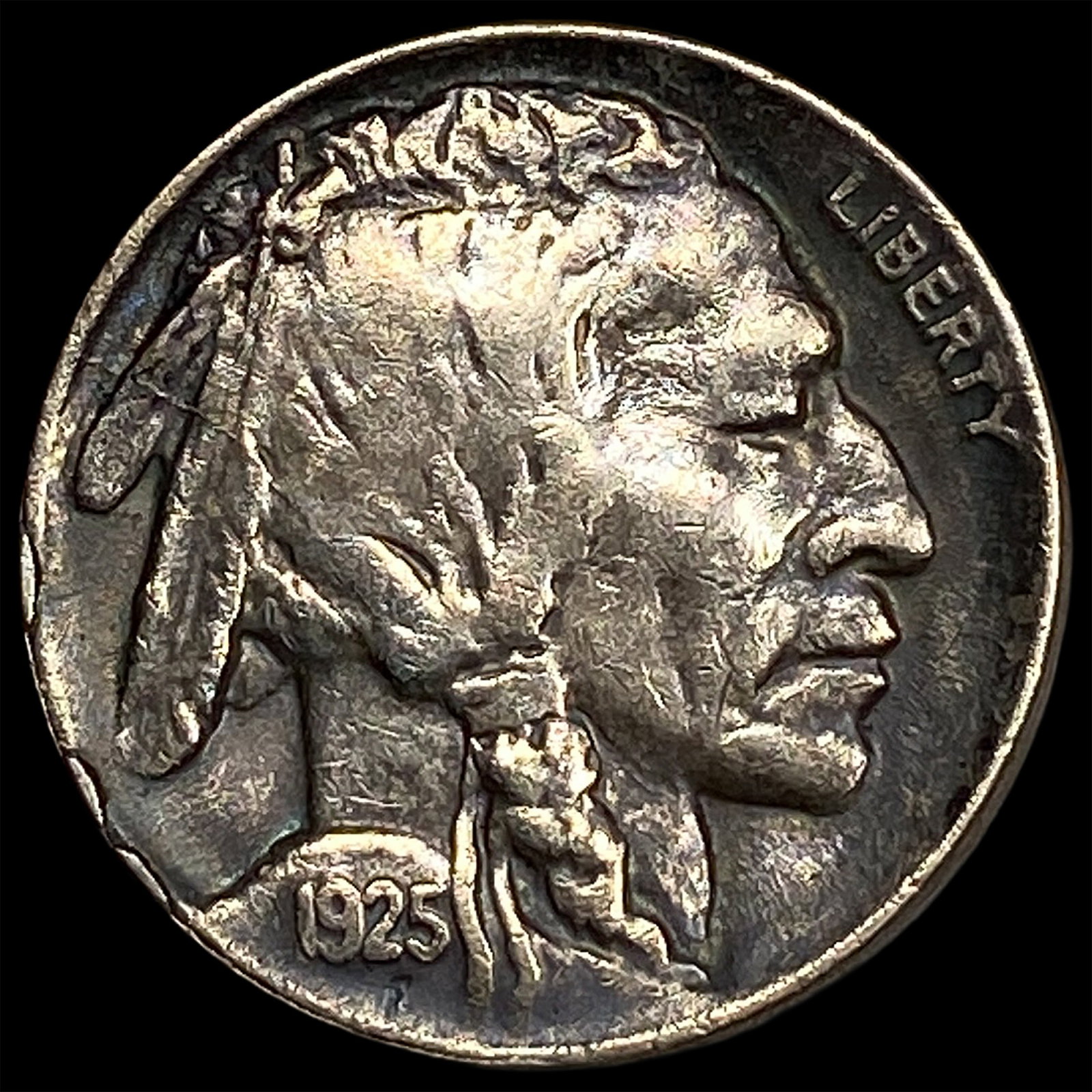 1925 Buffalo Nickel CLOSELY UNCIRCULATED: 1925 Buffalo Nickel CLOSELY UNCIRCULATED