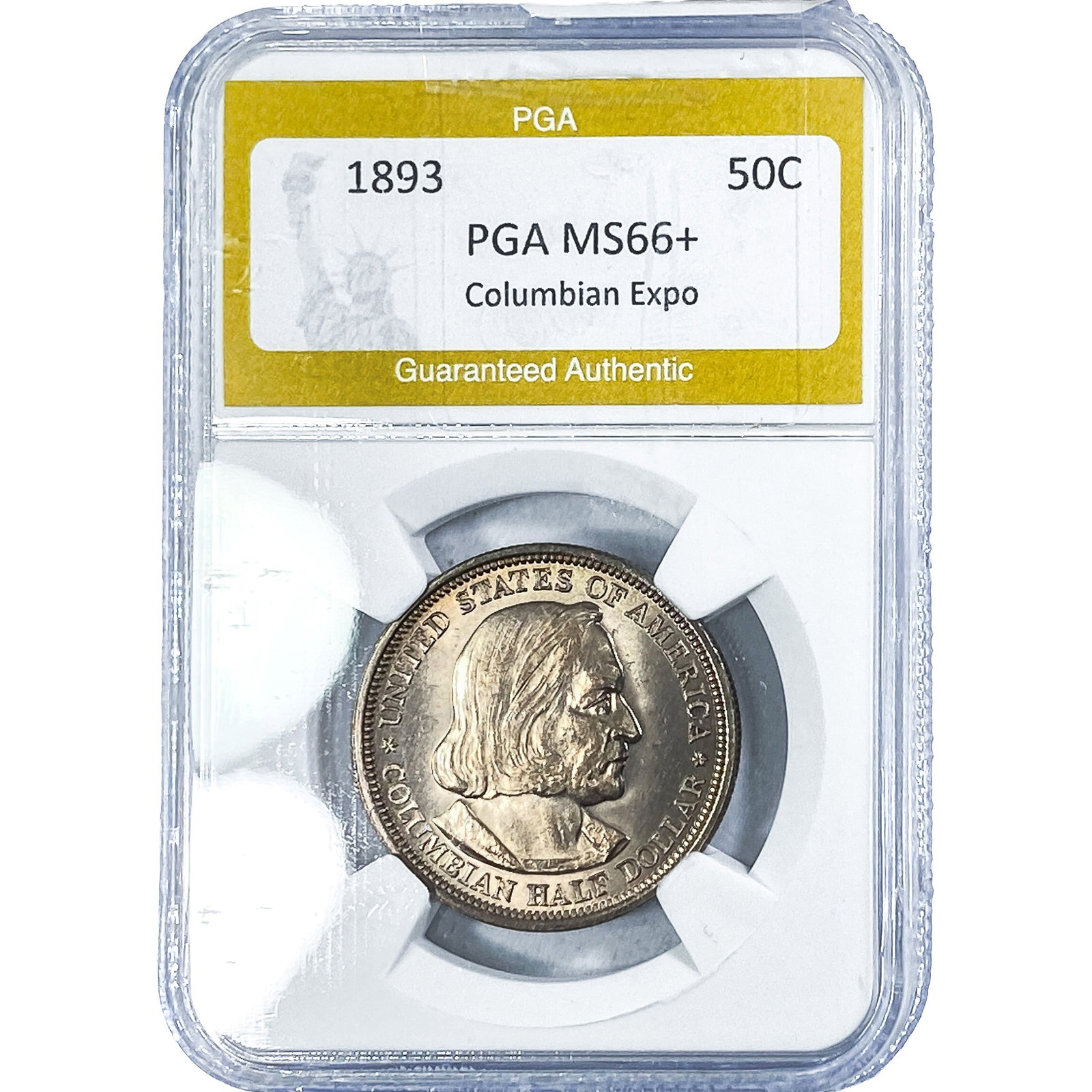 1893 Columbian Expo Half Dollar PGA MS66+ (1 of 2)