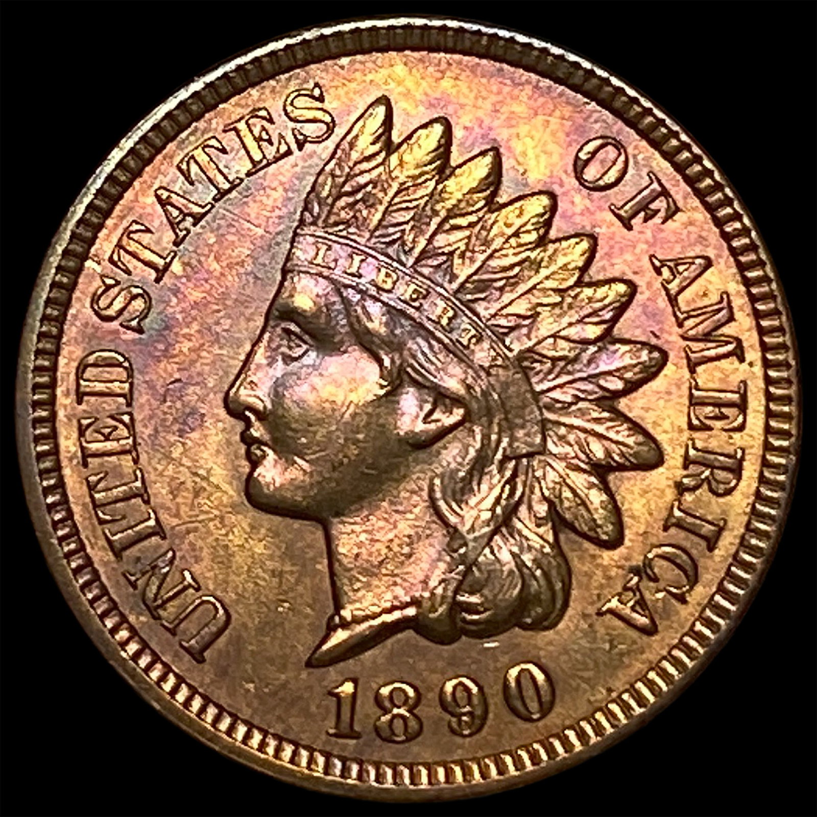 1890 Indian Head Cent UNCIRCULATED (1 of 2)